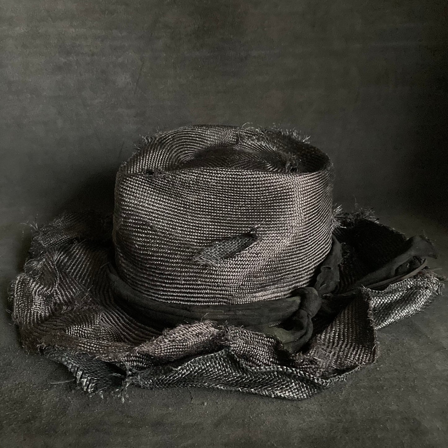 Fold double damage fedora hat