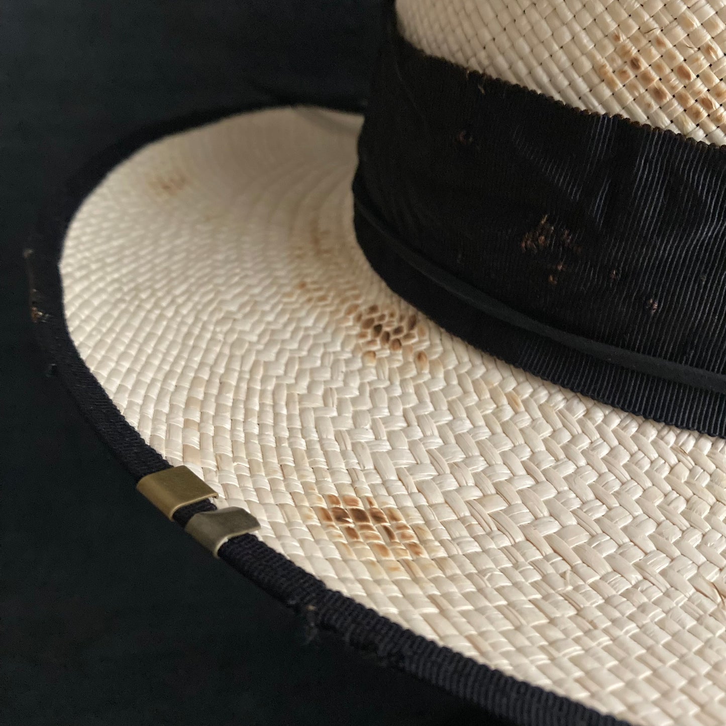 Smart middle fedora panama hat