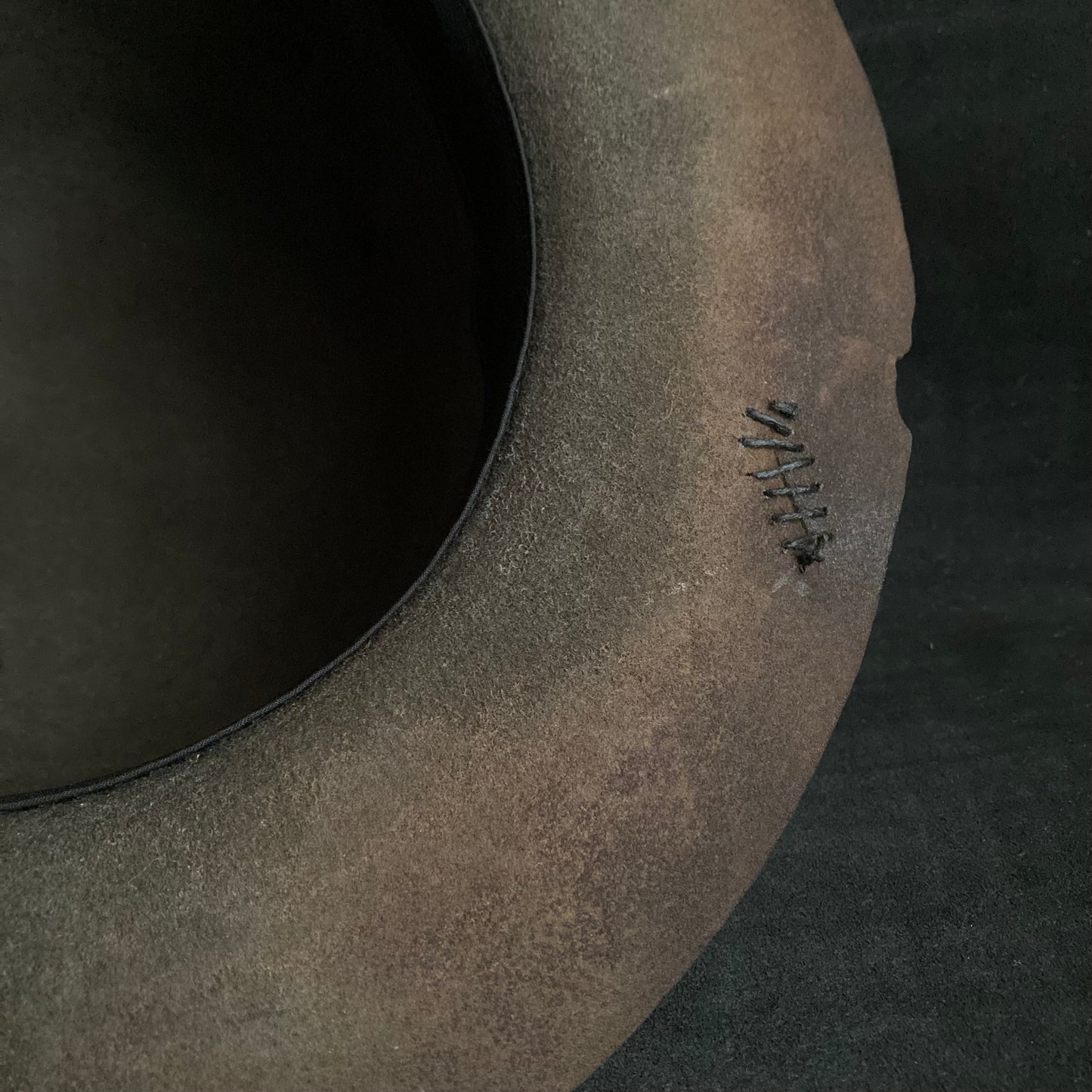 Burnt medieval story hat