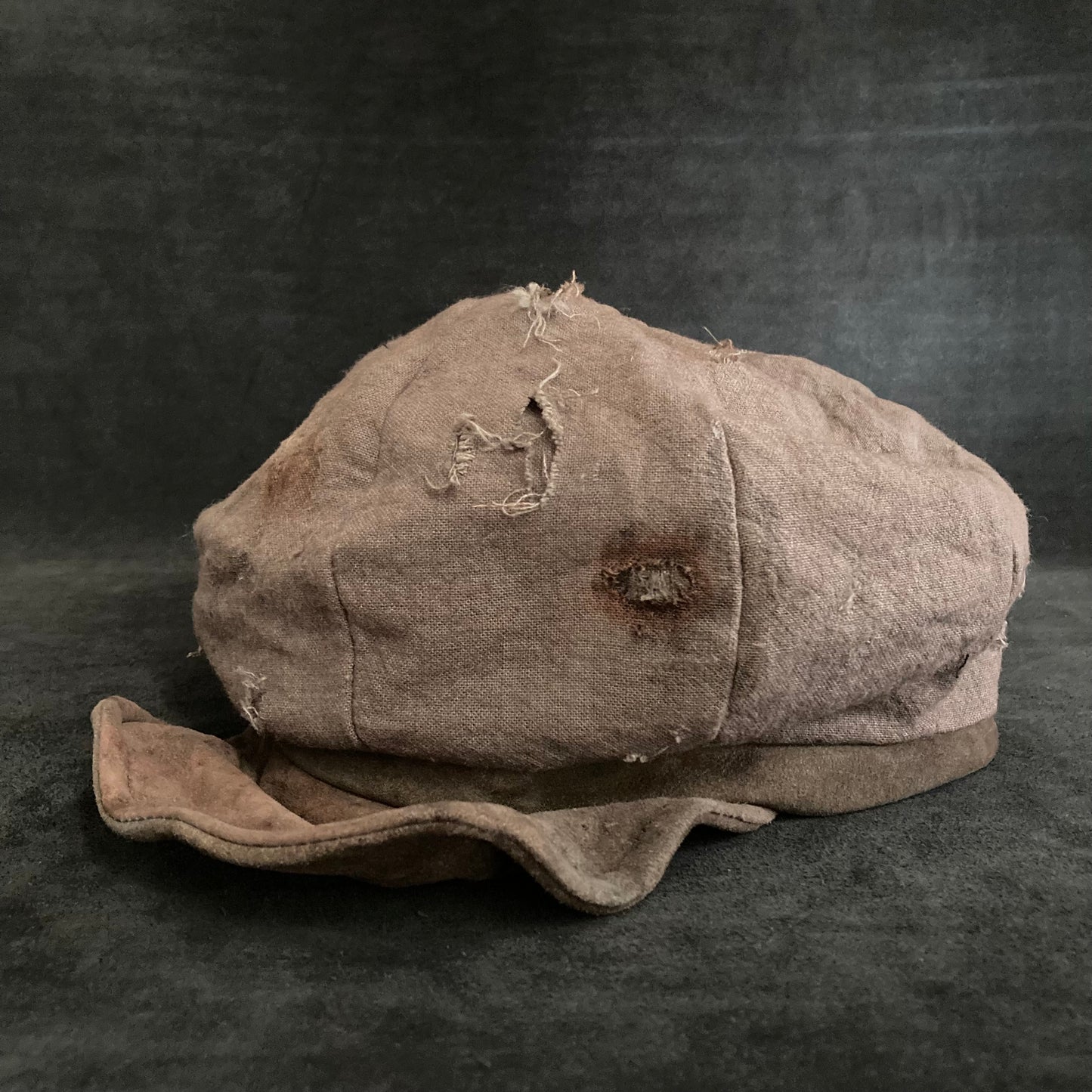 Burned ramie light brown  casquette