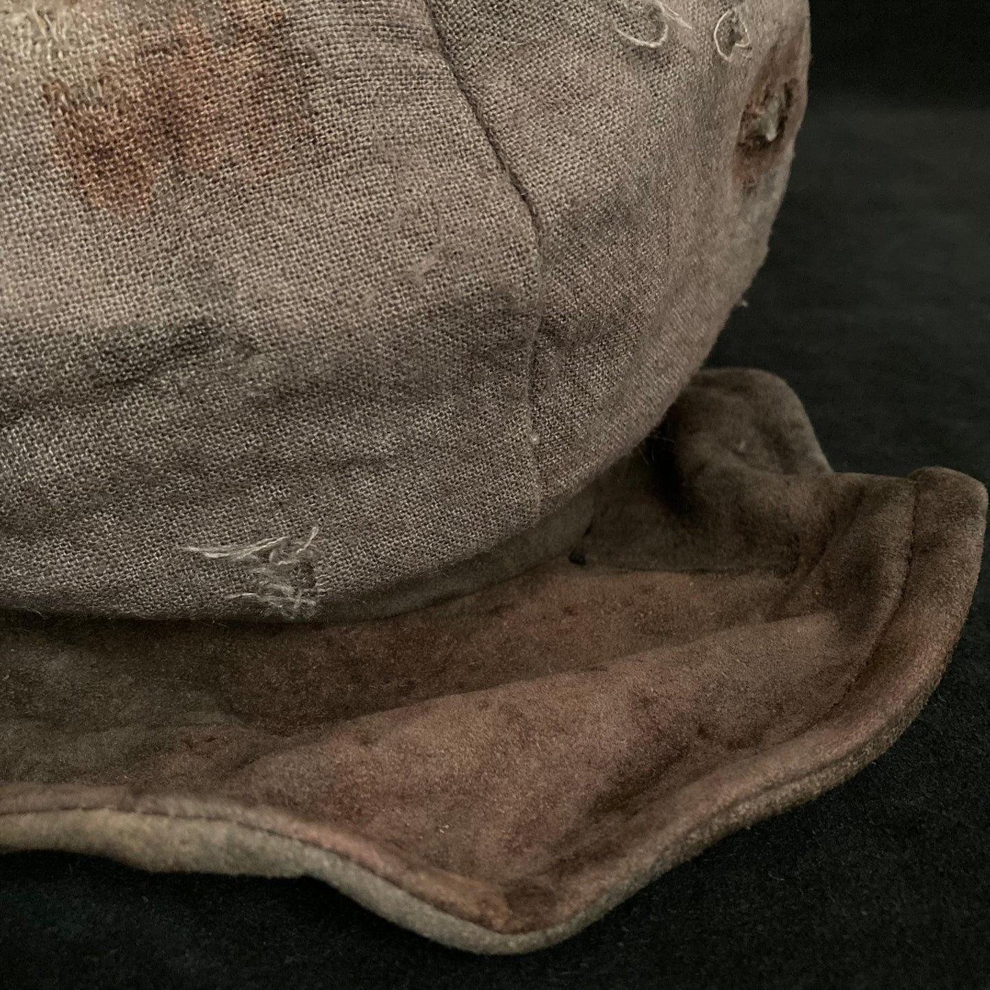 Burned ramie light brown  casquette