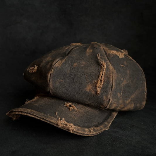 Vintage kakishibu damage casquette