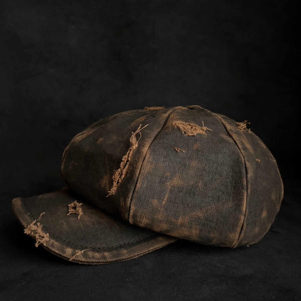 Vintage kakishibu damage casquette
