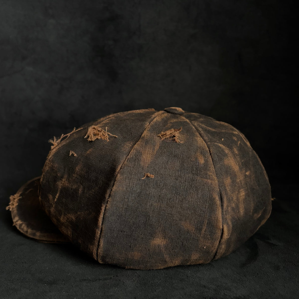 Vintage kakishibu damage casquette