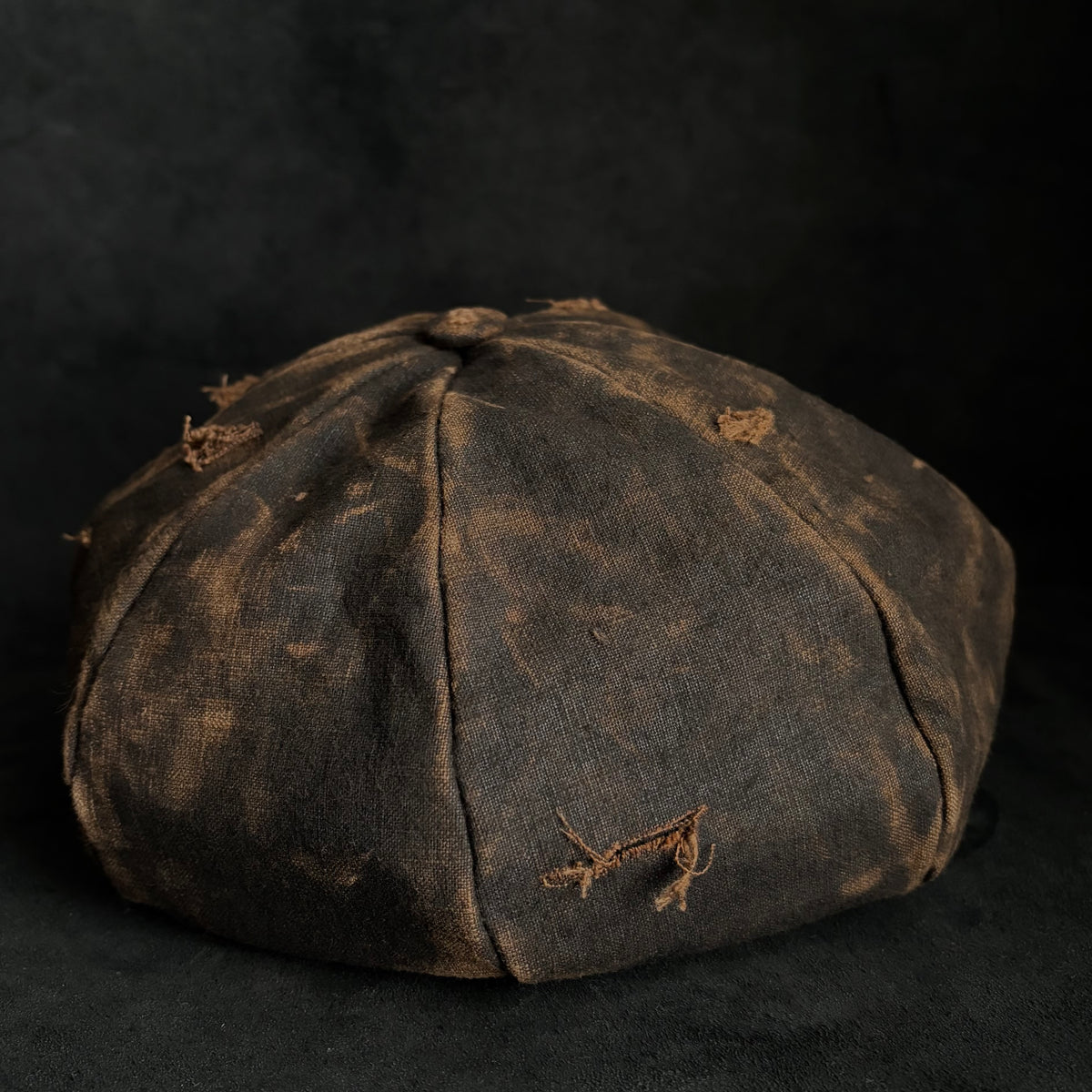Vintage kakishibu damage casquette