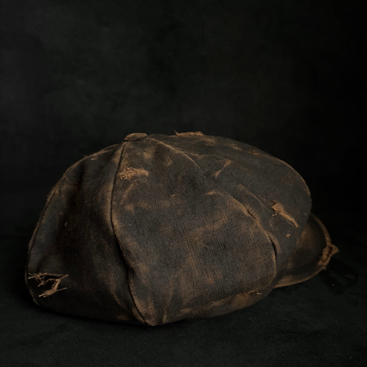 Vintage kakishibu damage casquette
