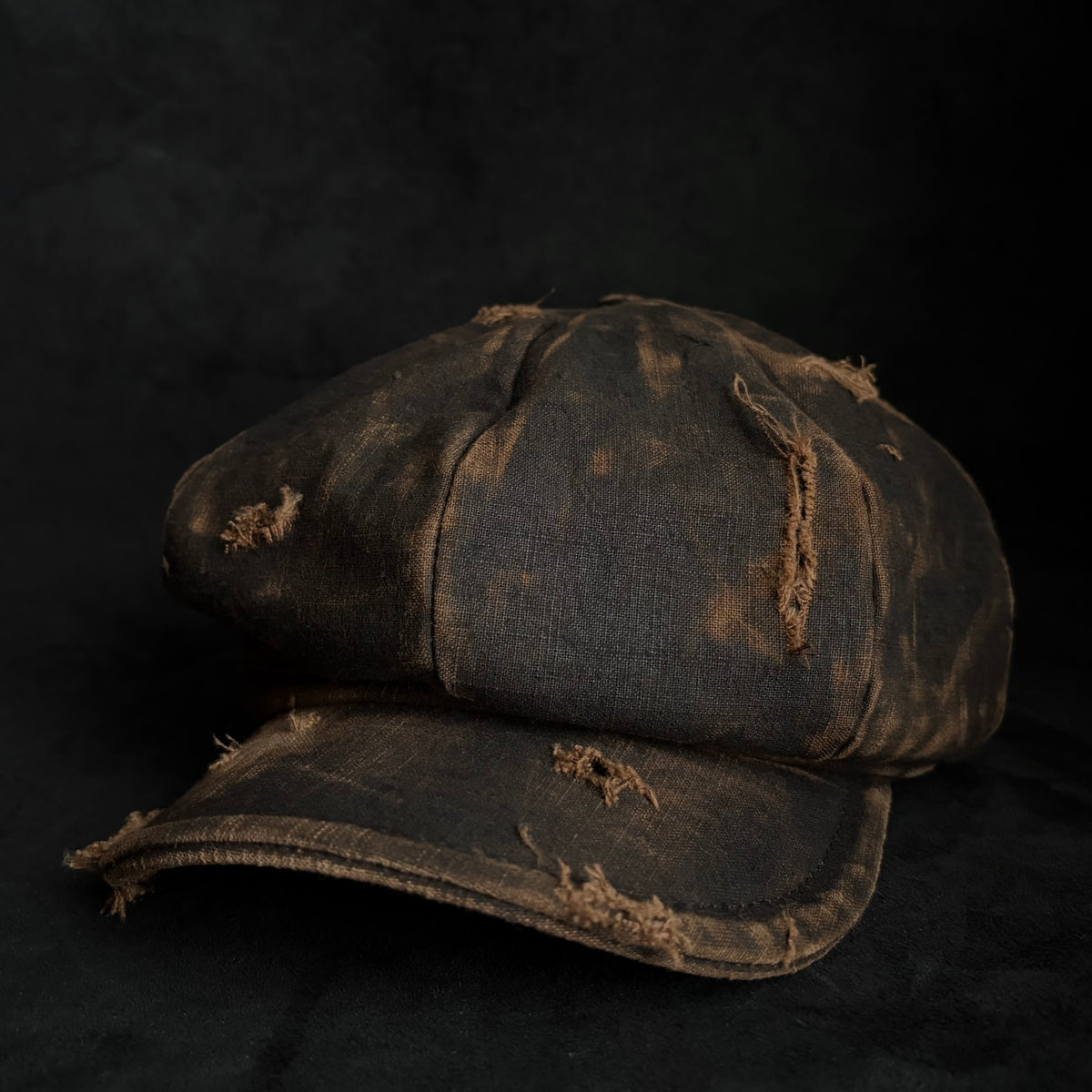 Vintage kakishibu damage casquette