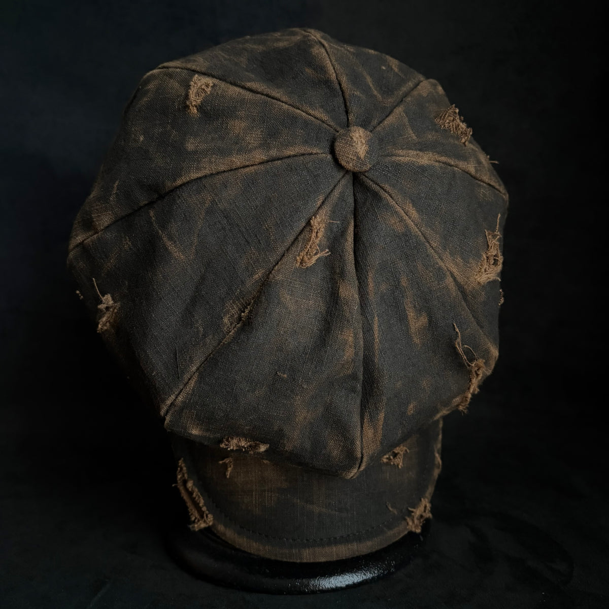Vintage kakishibu damage casquette