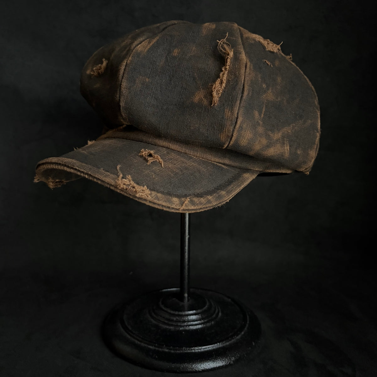 Vintage kakishibu damage casquette
