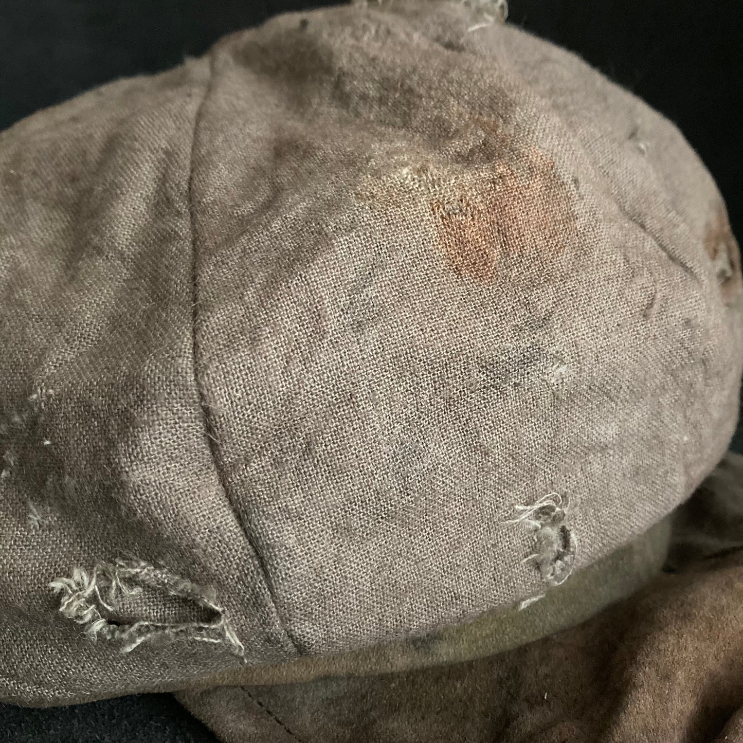 Burned ramie light brown  casquette