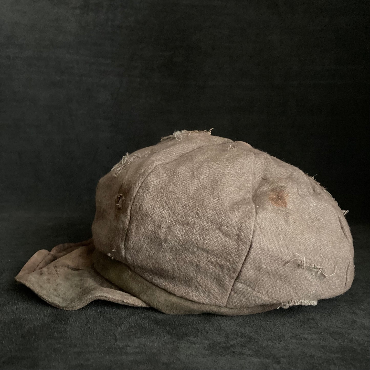 Burned ramie light brown  casquette