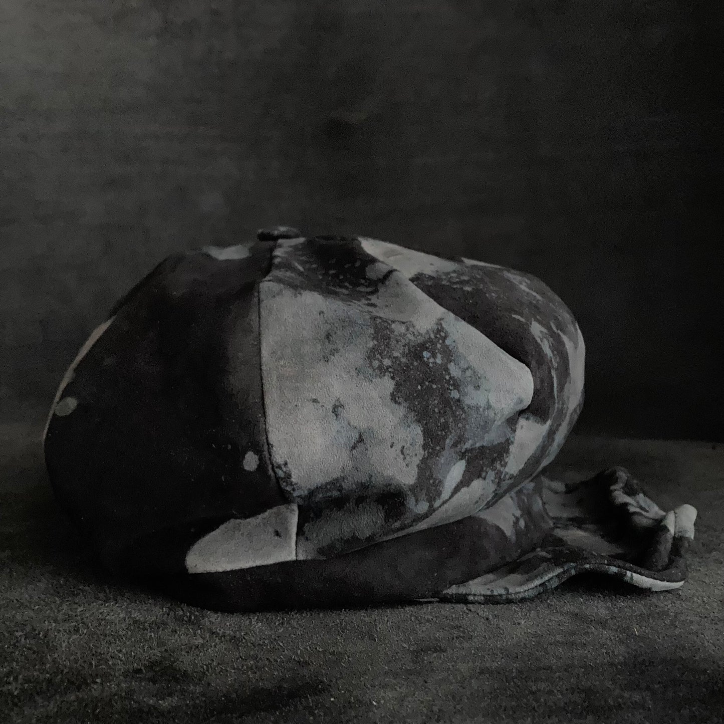 Stagnant change leather casquette