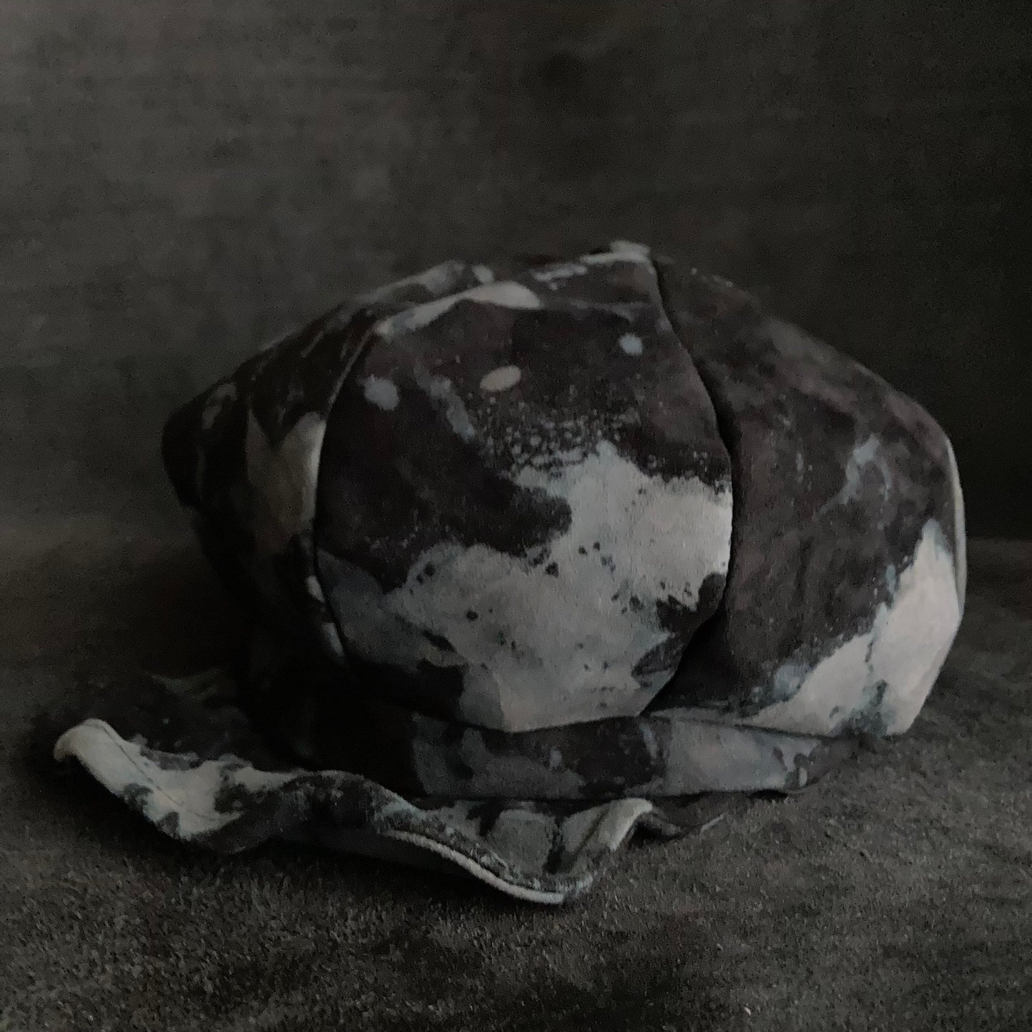 Stagnant change leather casquette