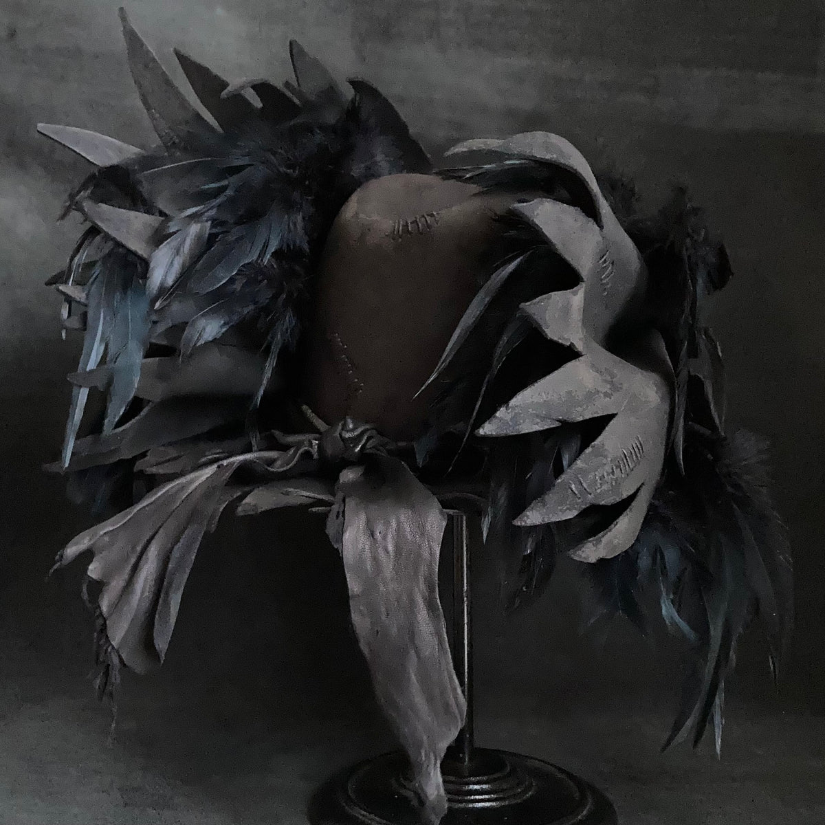 Reserved item (Original crow fedora hat)