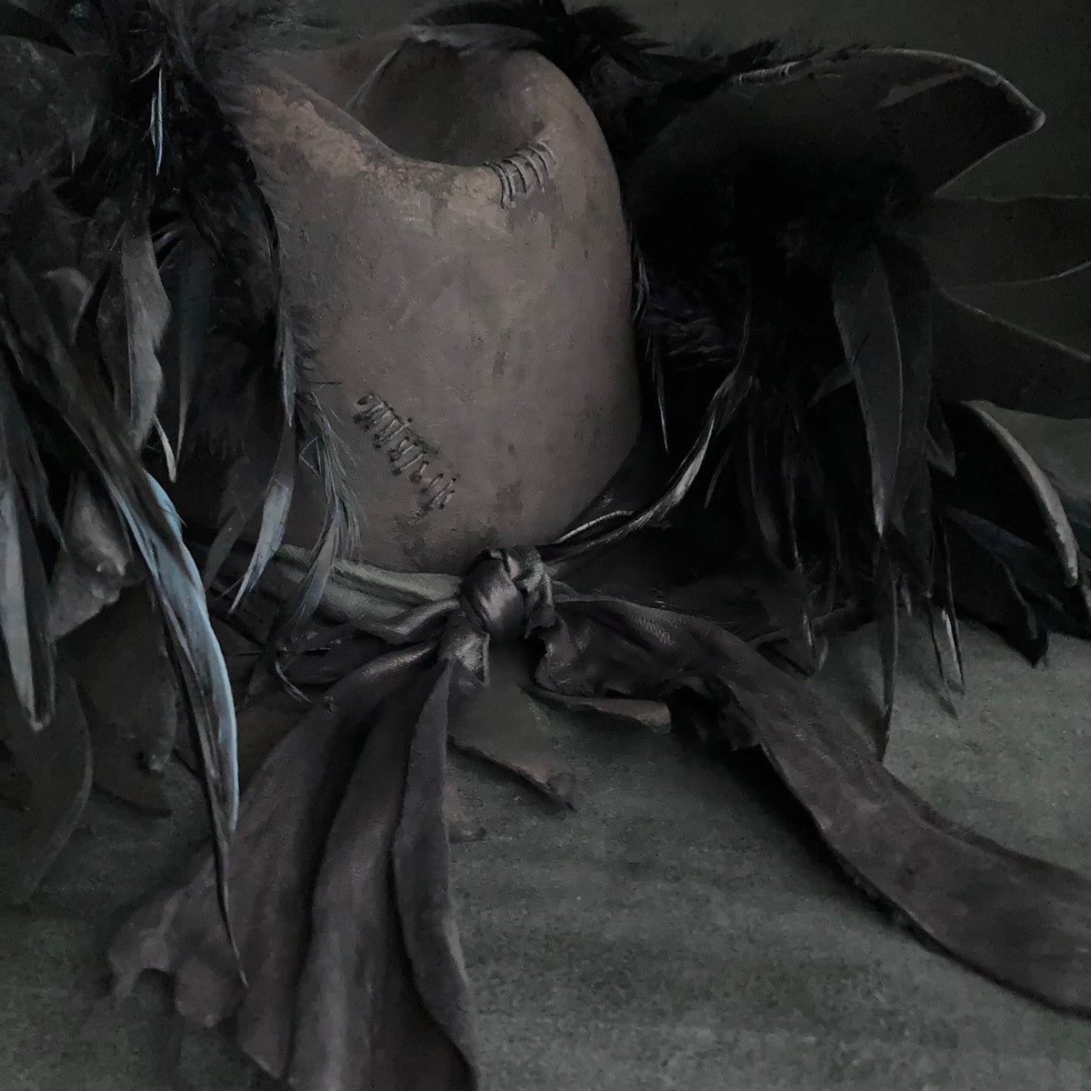 Reserved item (Original crow fedora hat)