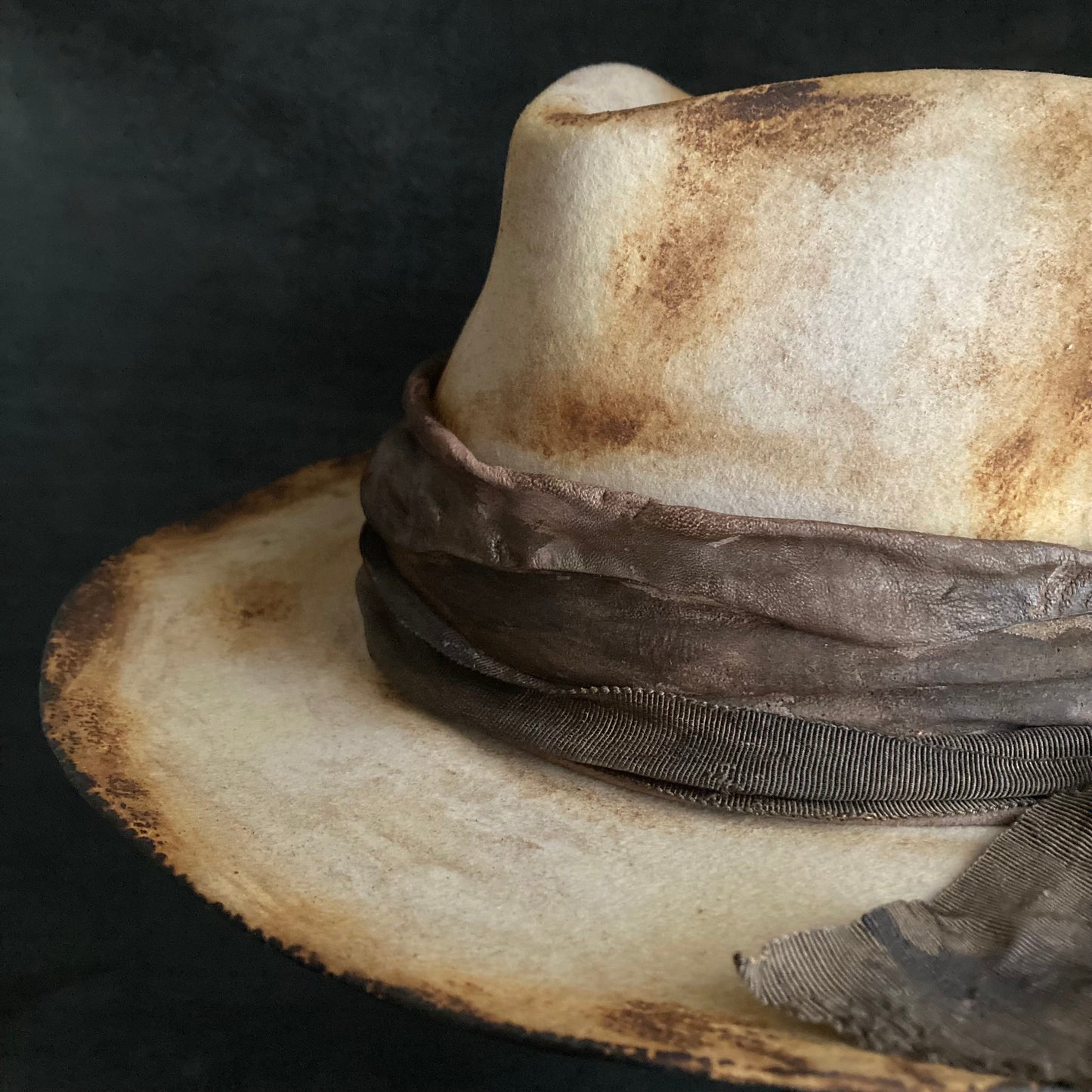 Scorch one fedora hat