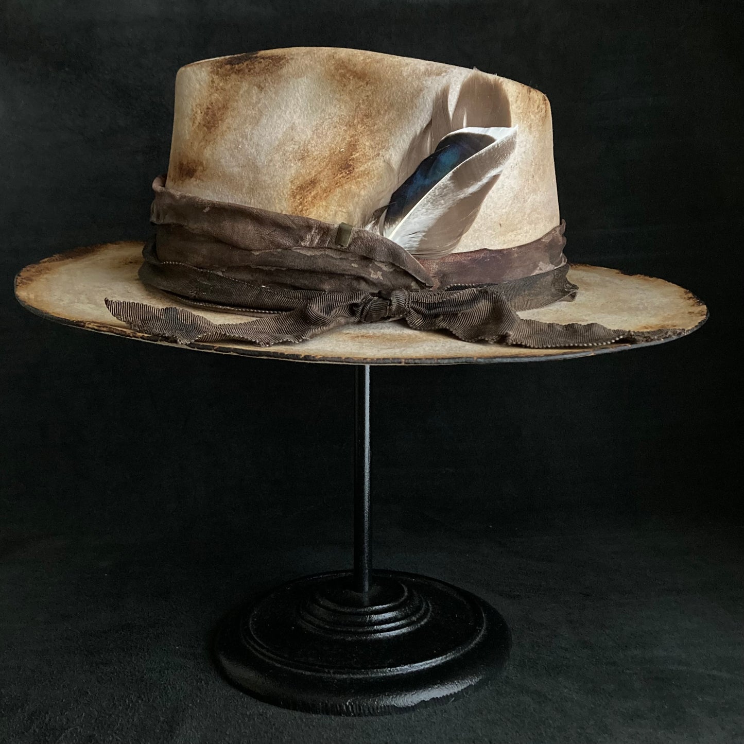 Scorch one fedora hat