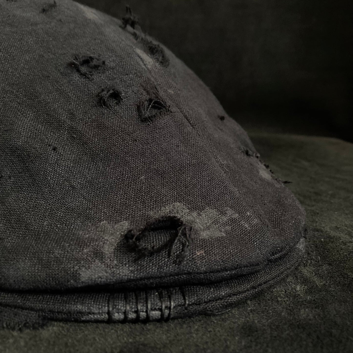 Reserved item (Damaged black linen hunting )