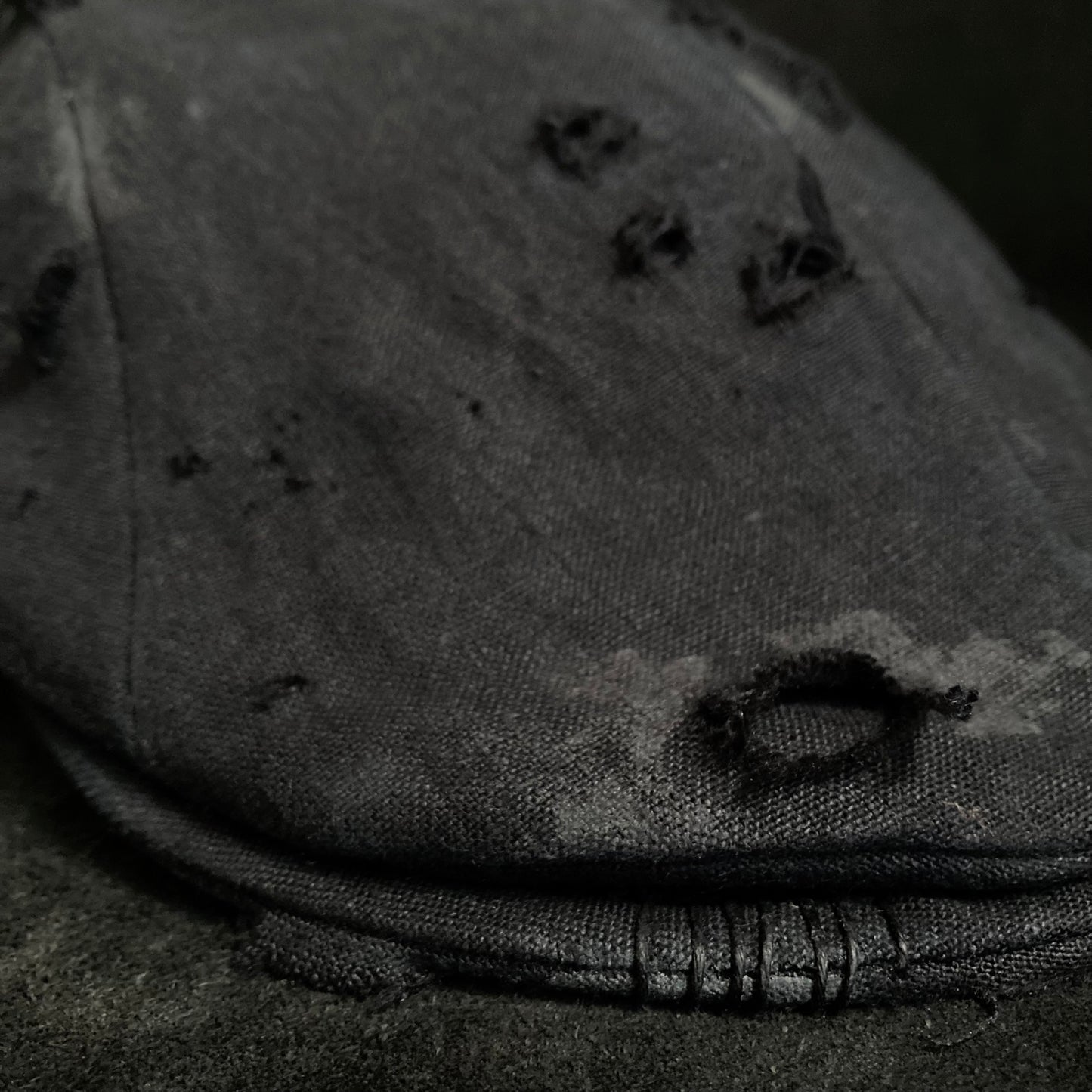 Reserved item (Damaged black linen hunting )