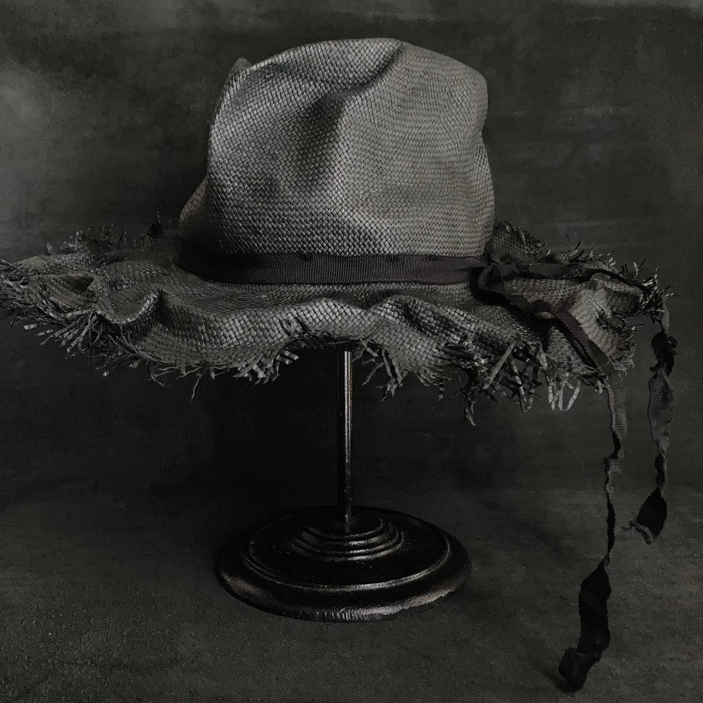 Wrinkle paper crush fedora hat