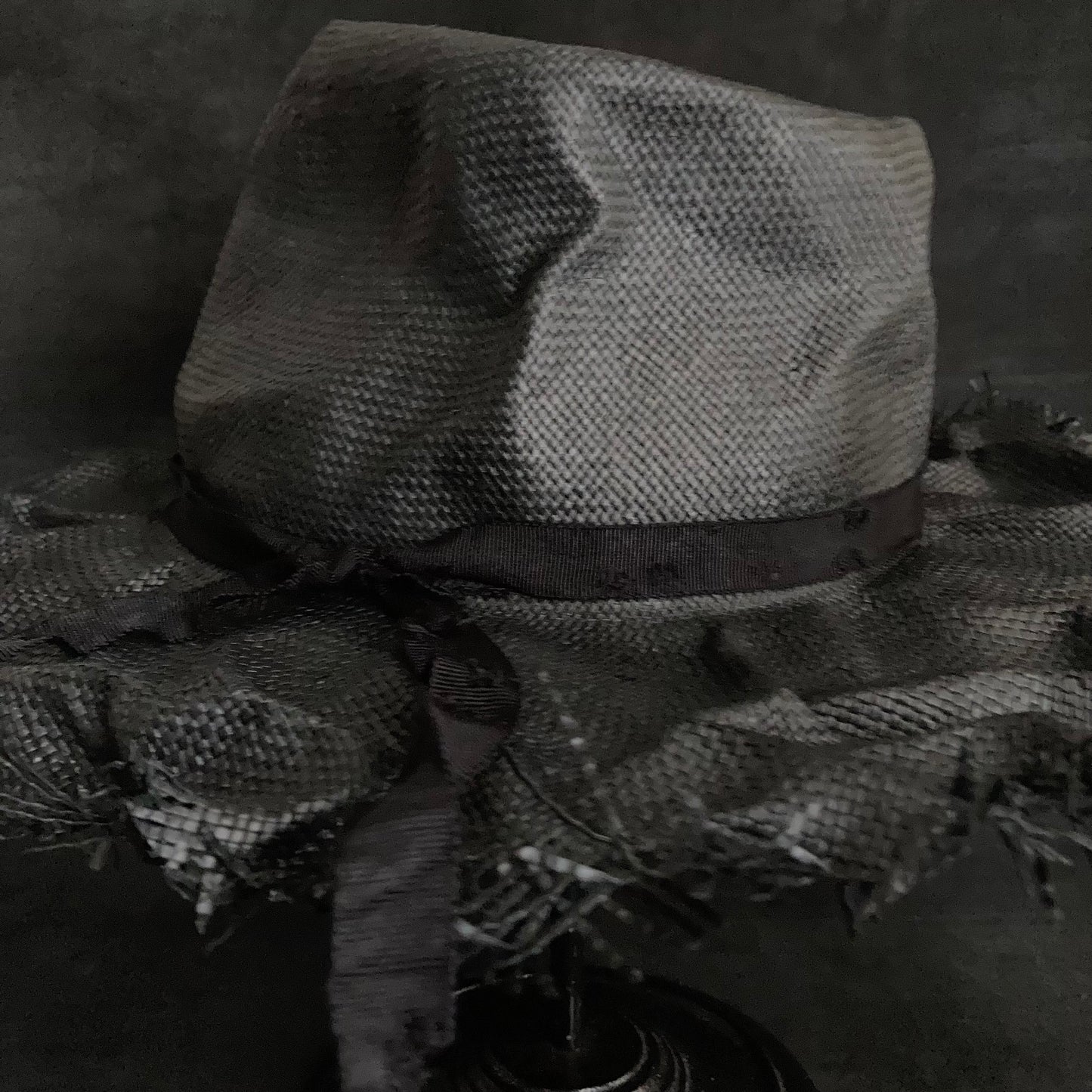 Wrinkle paper crush fedora hat