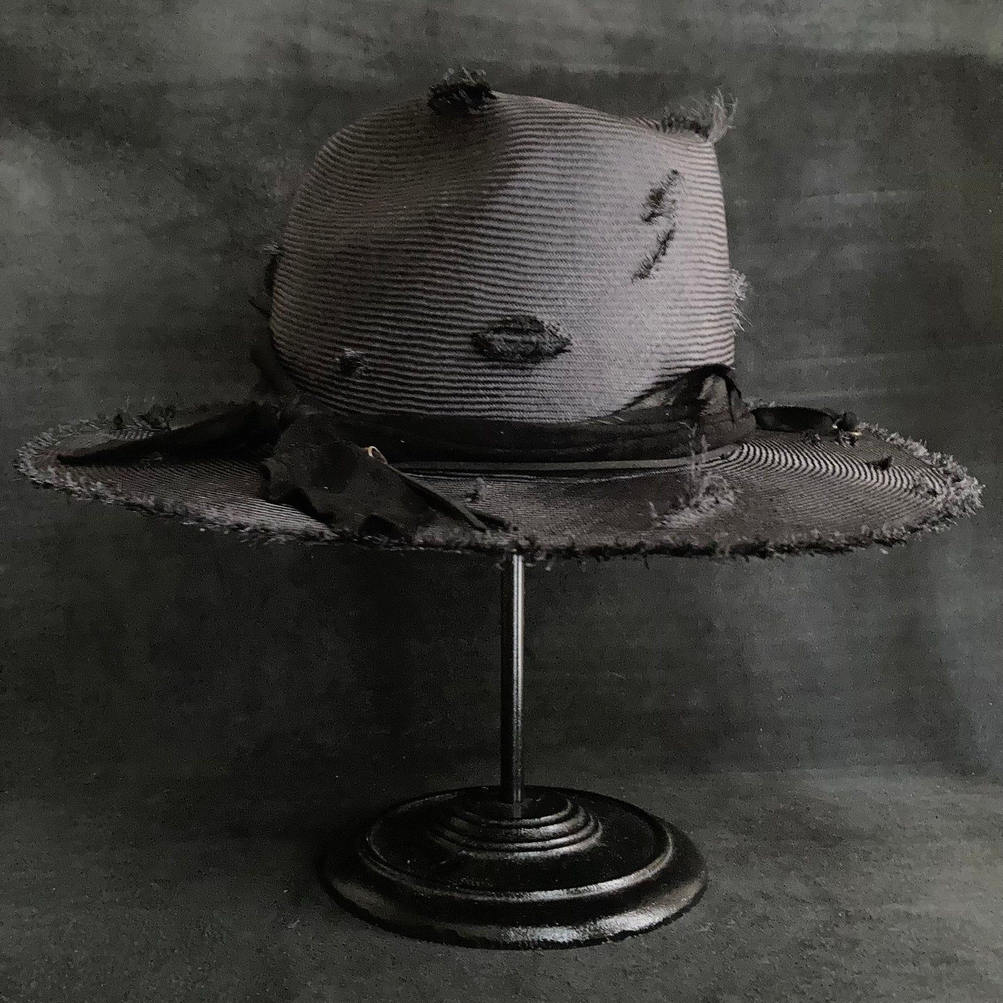 Double black sisol damage western  hat