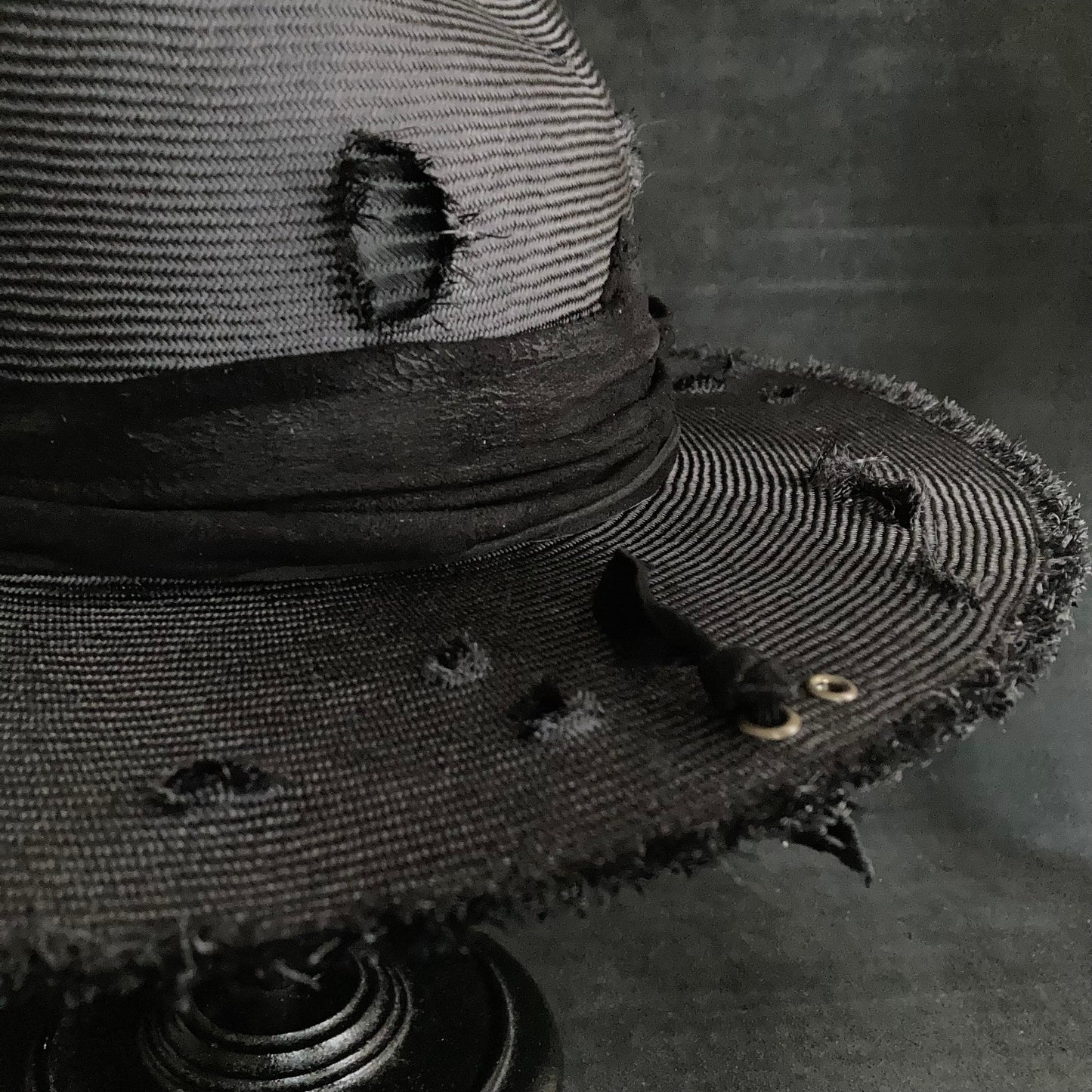 Double black sisol damage western  hat