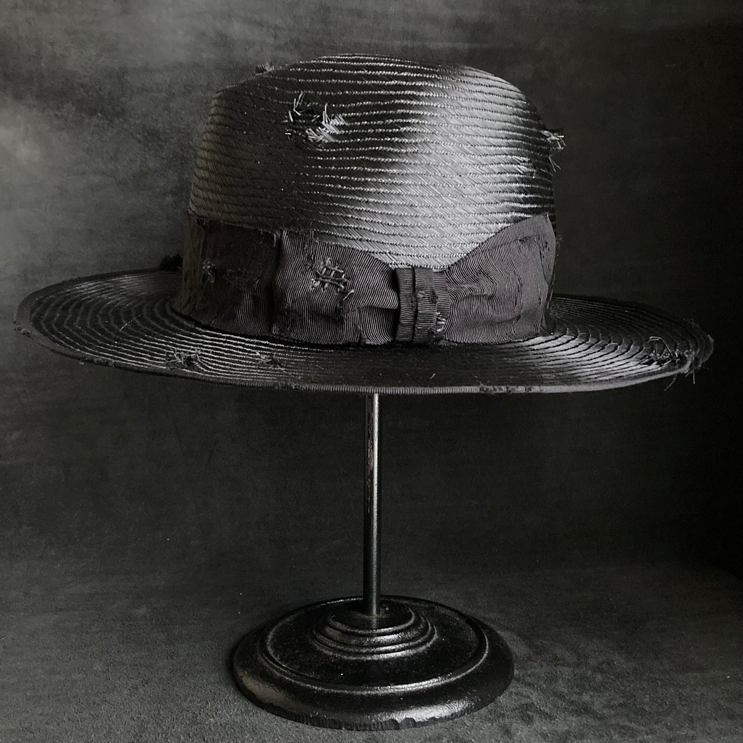 Double sisol holes fedora hat