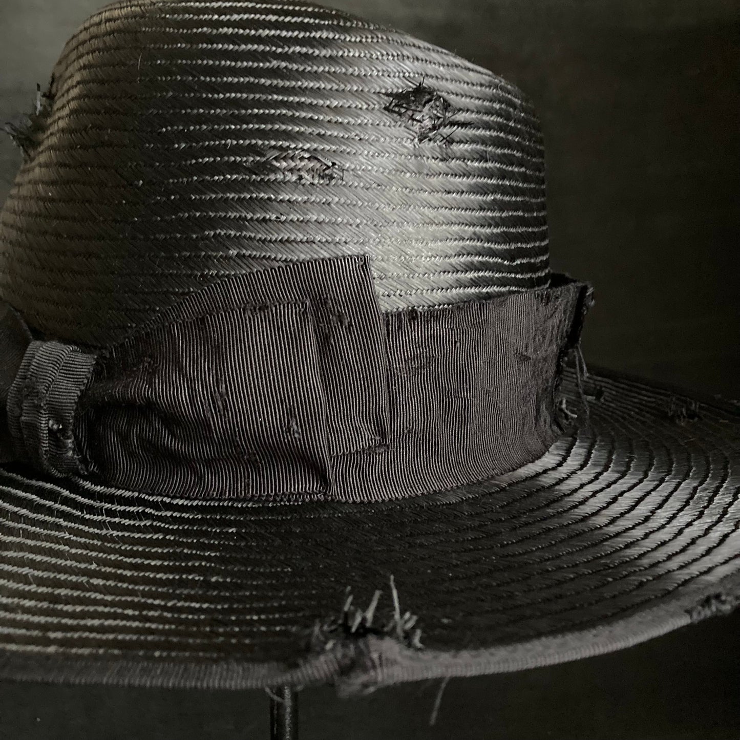 Double sisol holes fedora hat