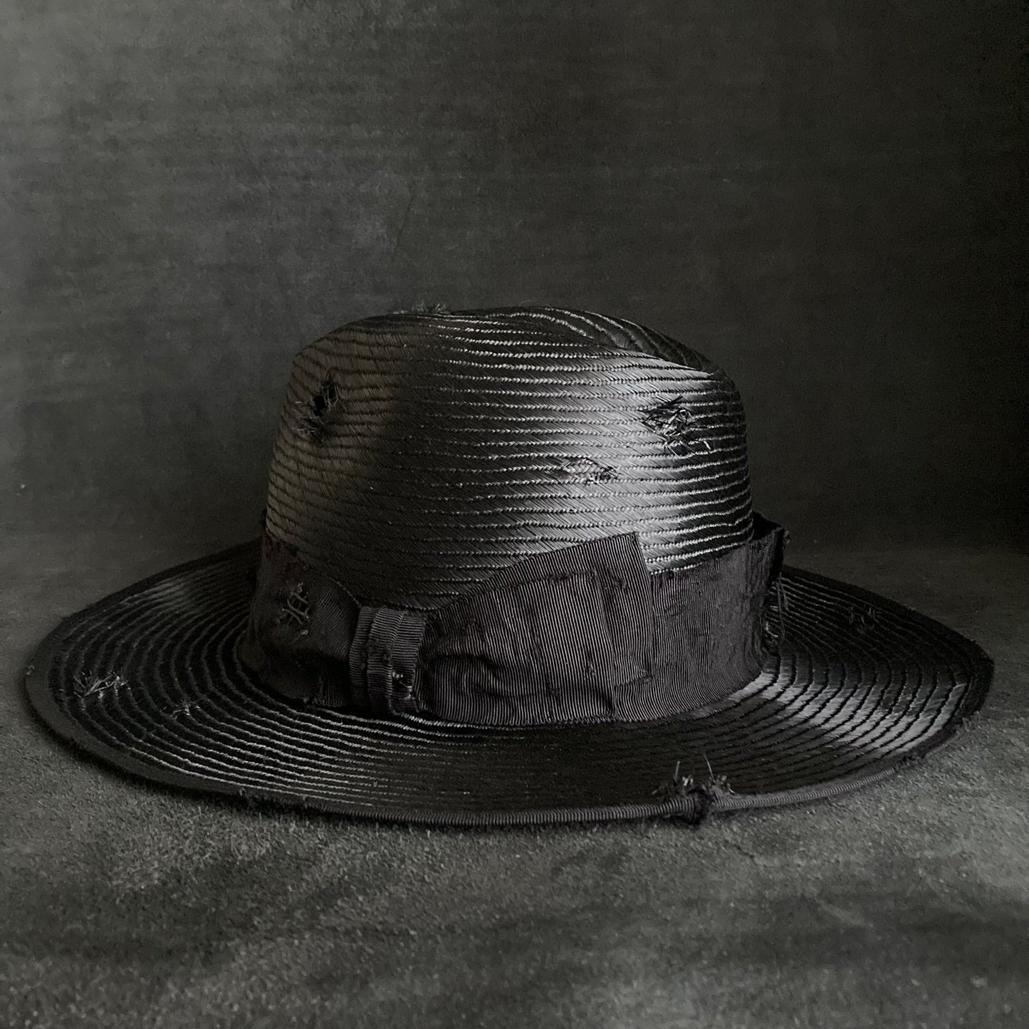 Double sisol holes fedora hat