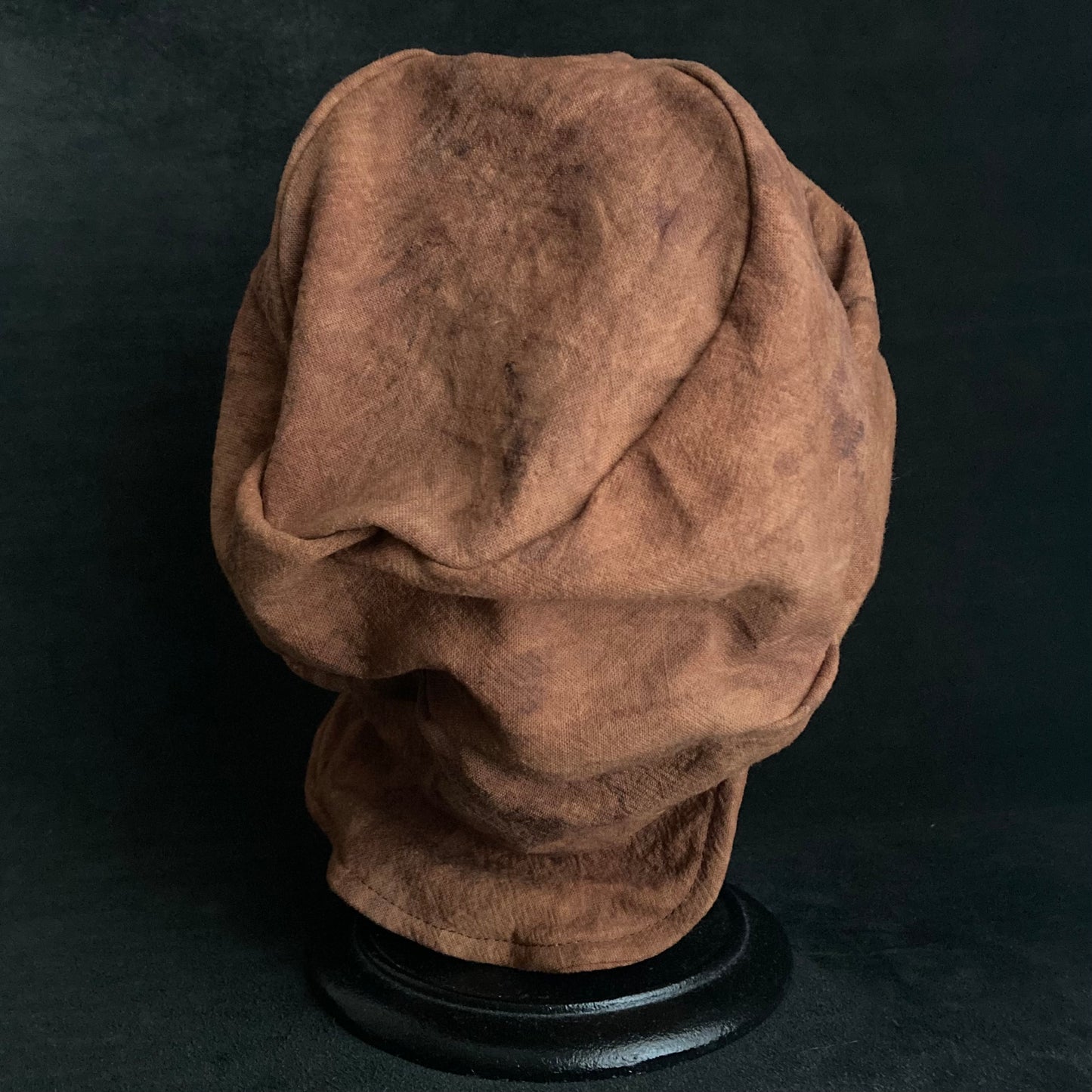 Mud dyed persimmon tannin turn cap