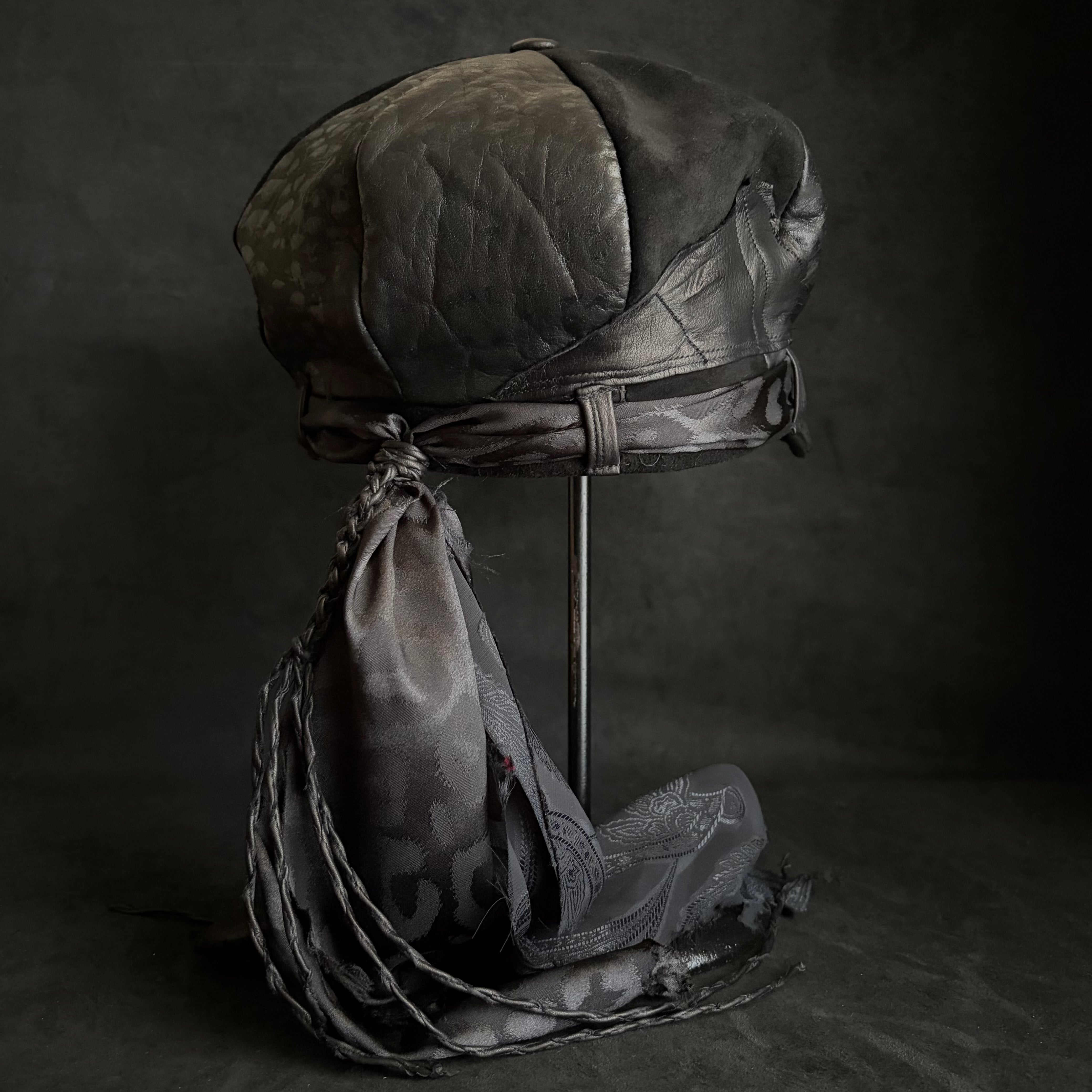 shohei takamiya Yasuyuki Ishii 帽子 キャスケット Takamiya Shohei × triangles hat ] Nomad free rock leather casquette