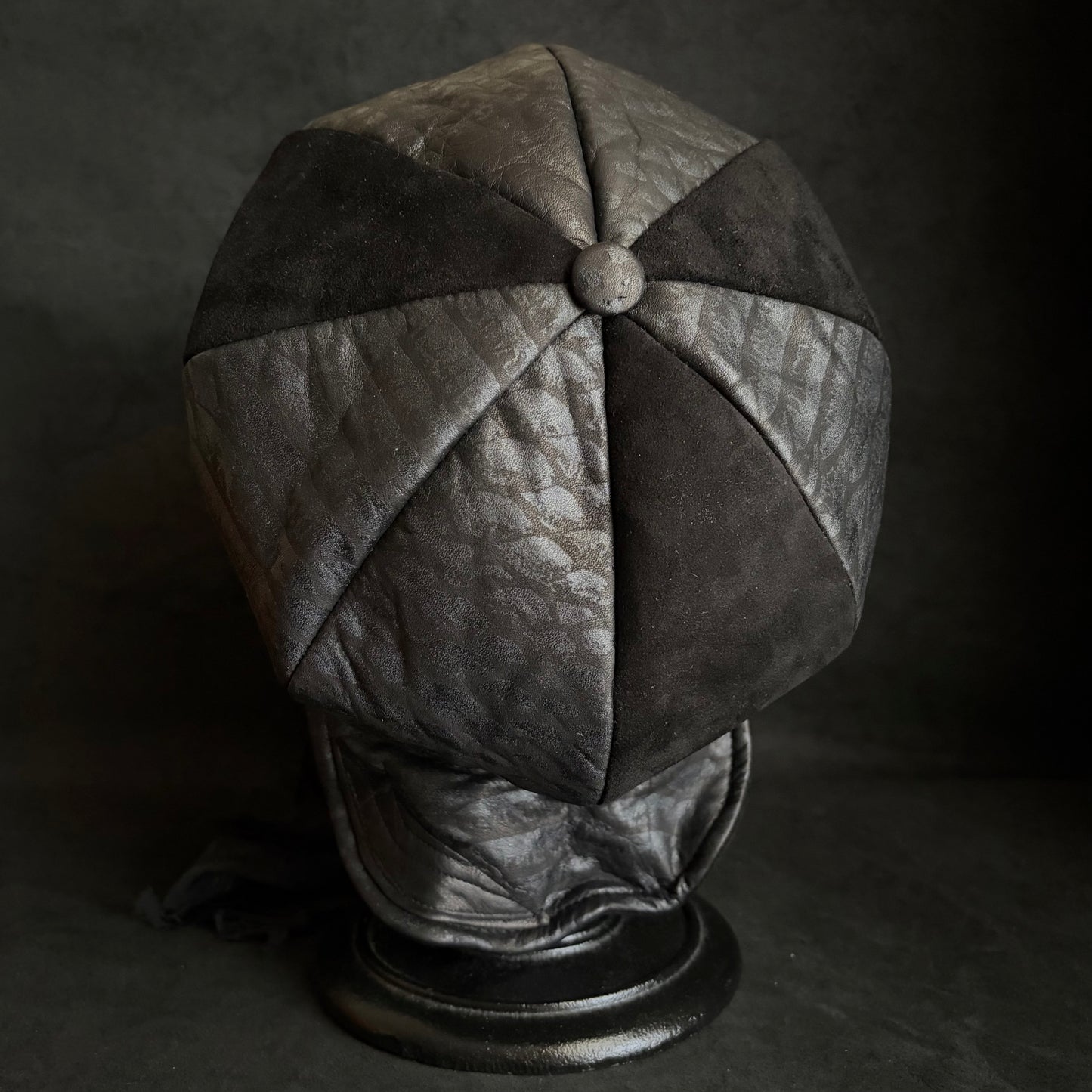 [ Takamiya Shohei × triangles hat ] Nomad free rock leather casquette