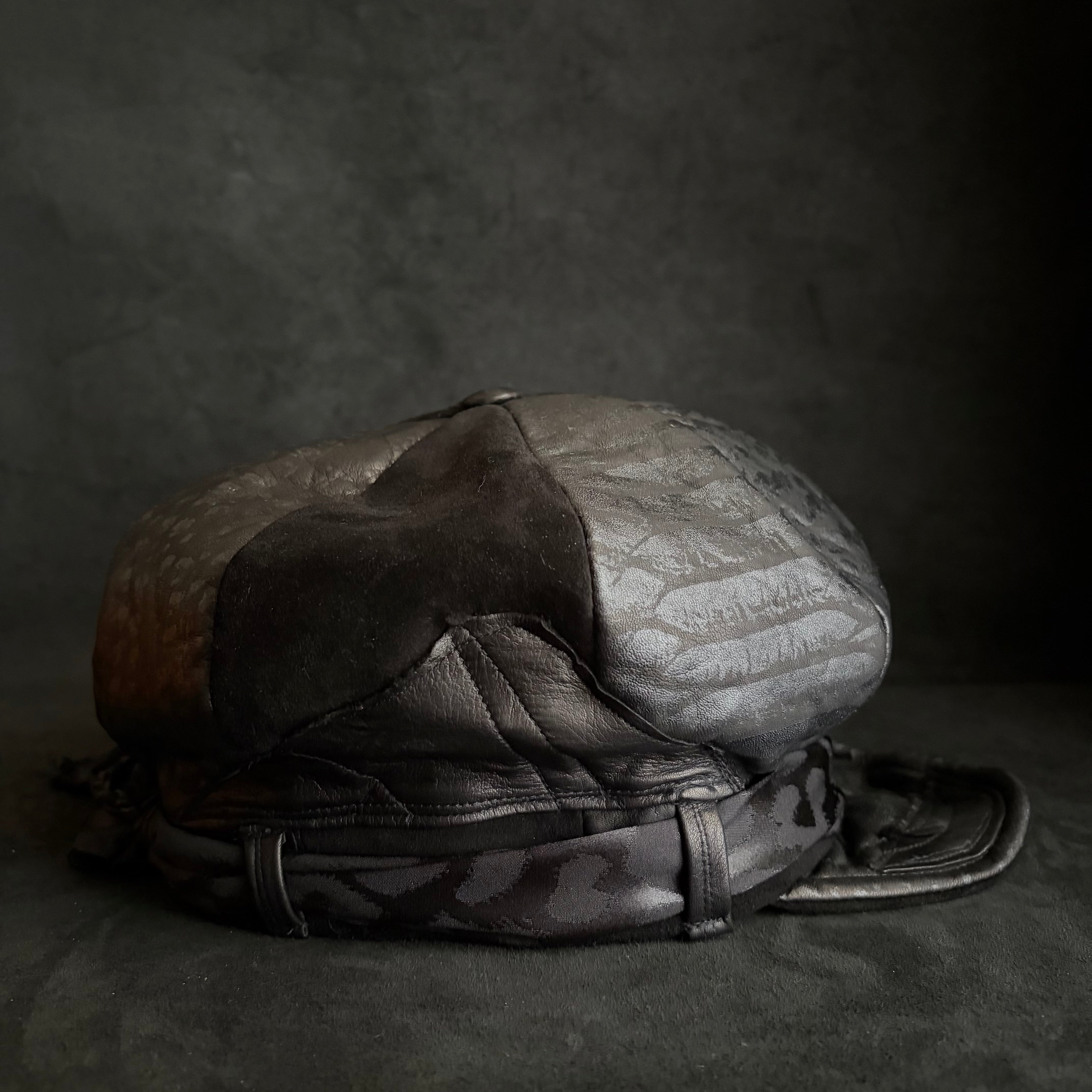 shohei takamiya Yasuyuki Ishii 帽子 キャスケット Takamiya Shohei × triangles hat ] Nomad free rock leather casquette