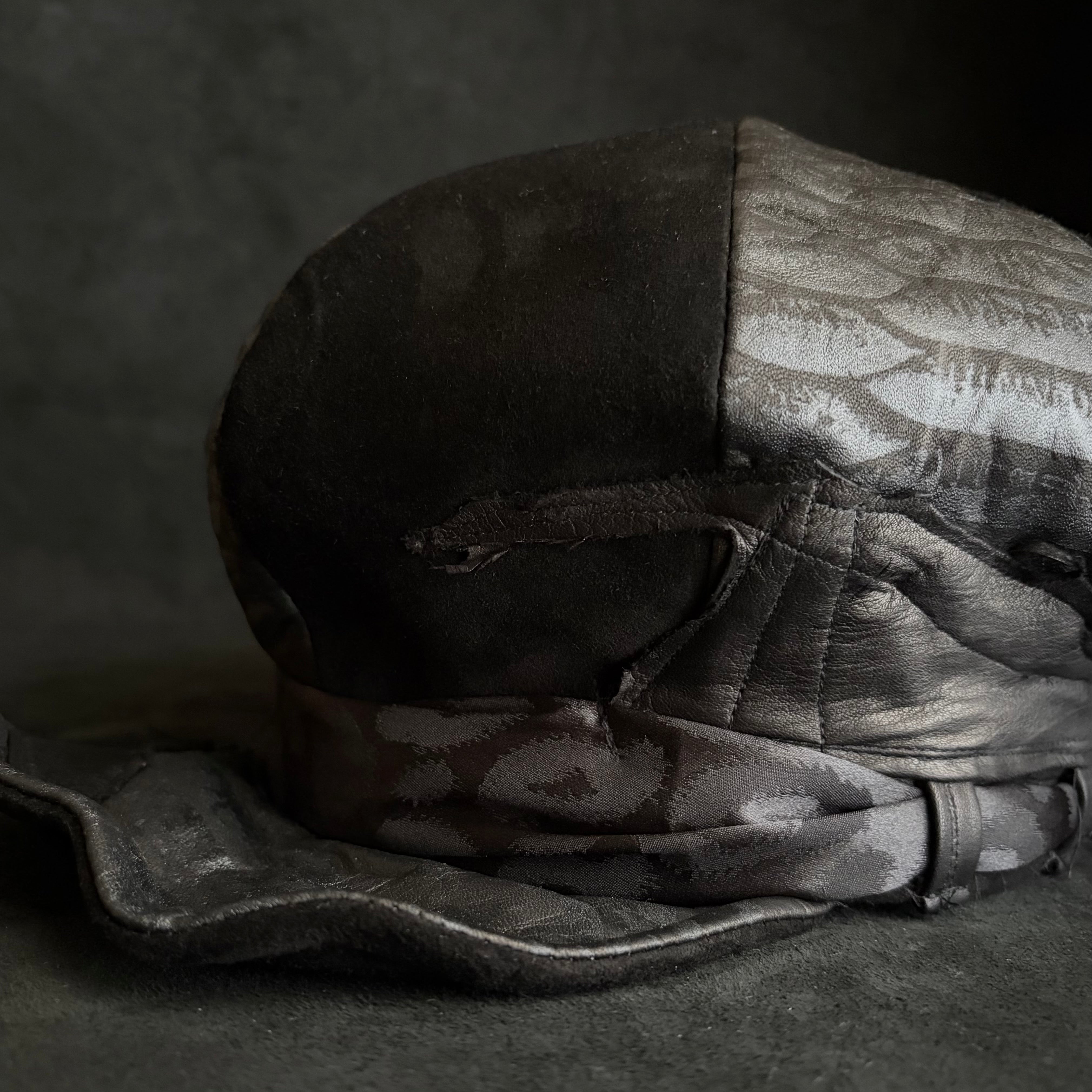 shohei takamiya Yasuyuki Ishii 帽子 キャスケット Takamiya Shohei × triangles hat ] Nomad free rock leather casquette
