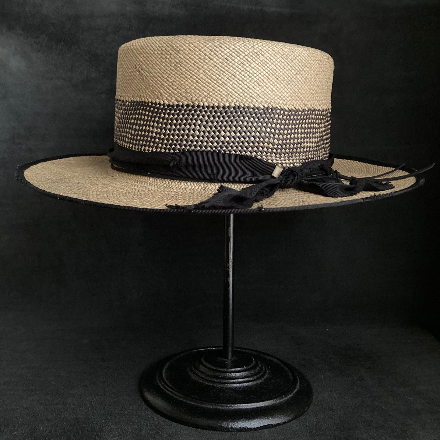 Bitter old pattern flat hat