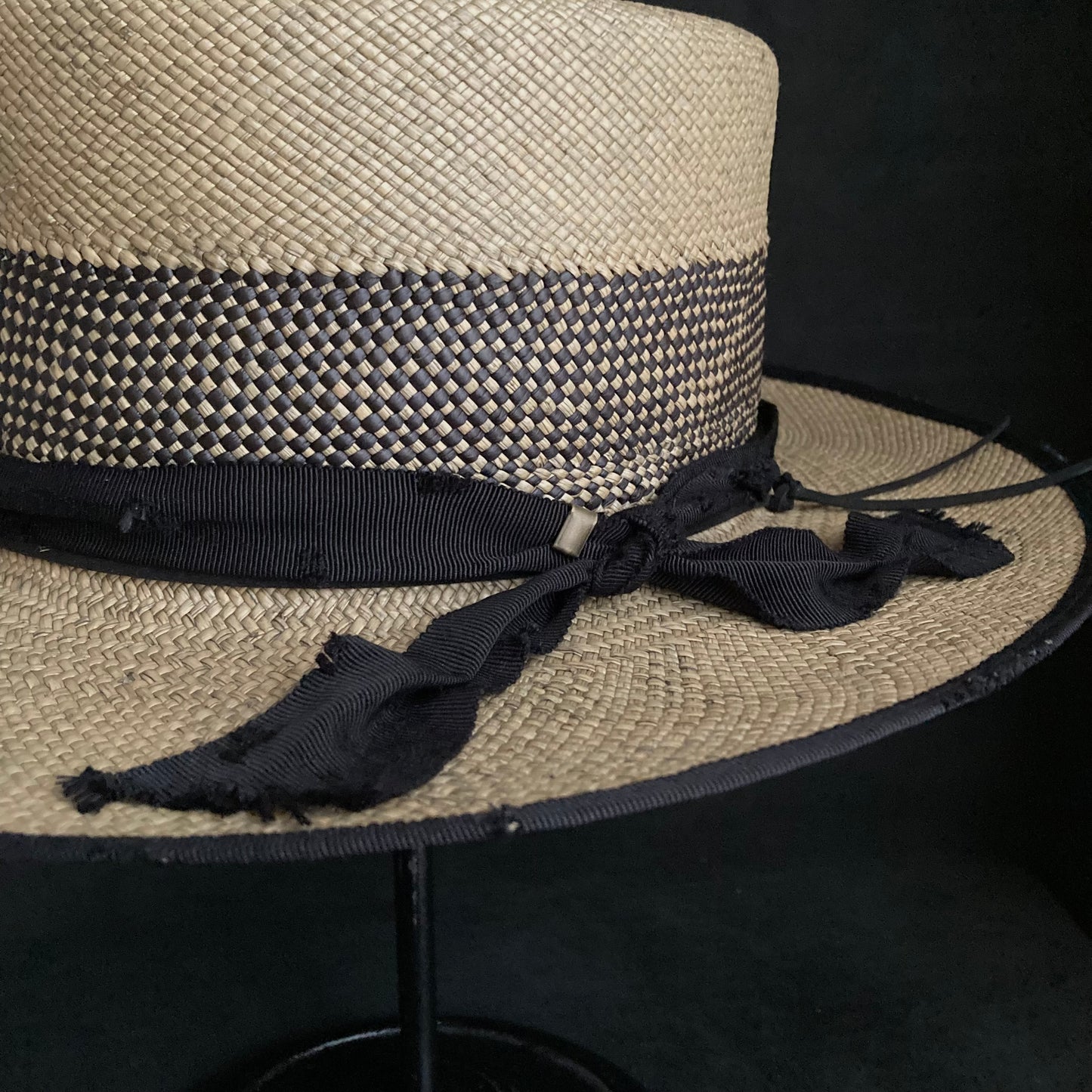 Bitter old pattern flat hat