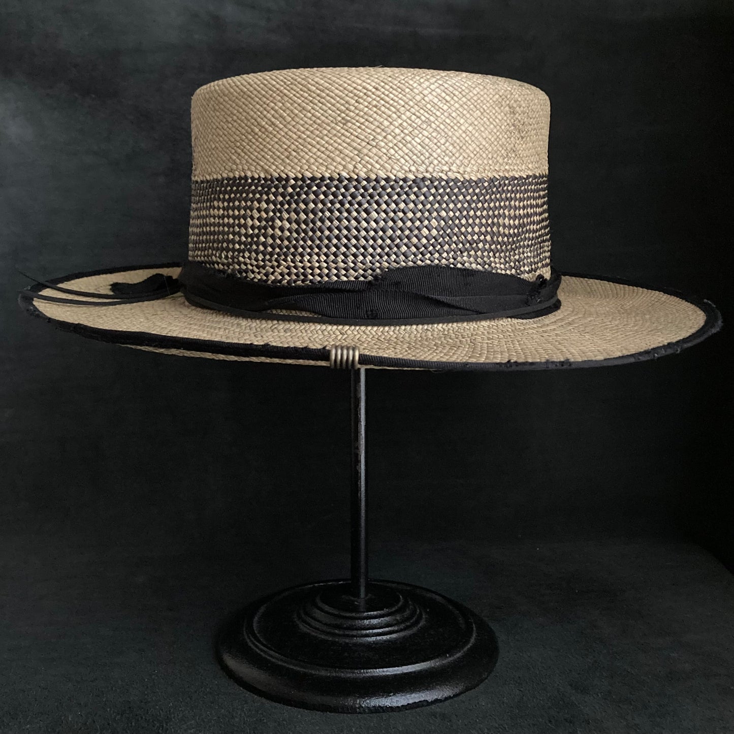 Bitter old pattern flat hat