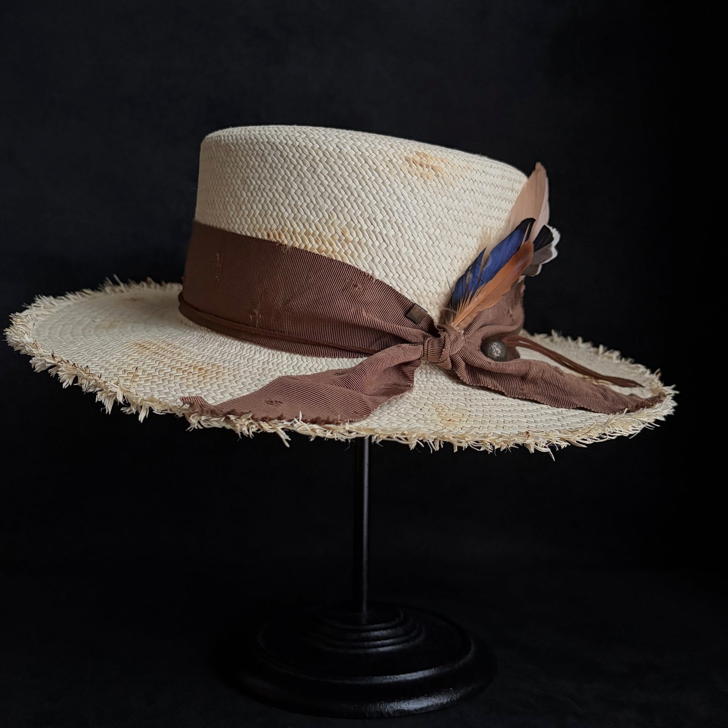 Relic Camel Flat Panama Hat
