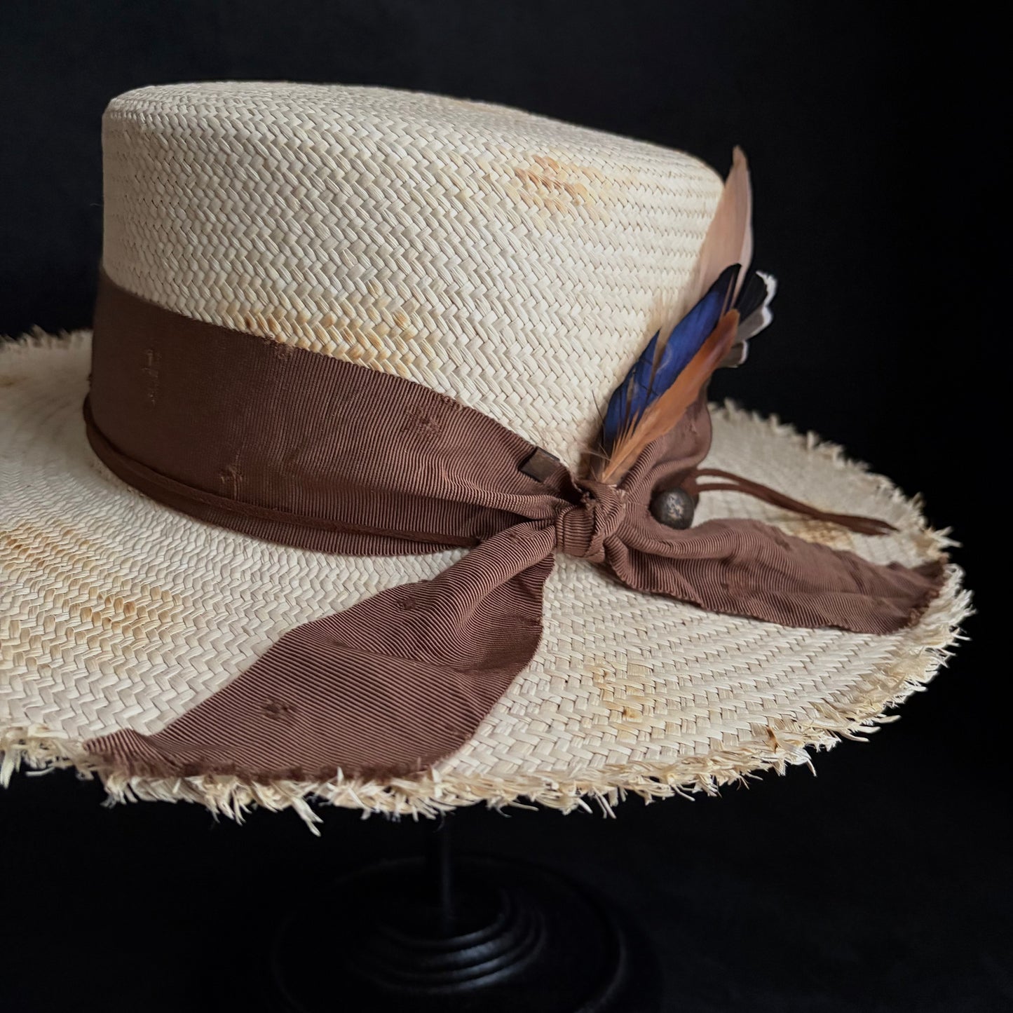 Relic Camel Flat Panama Hat