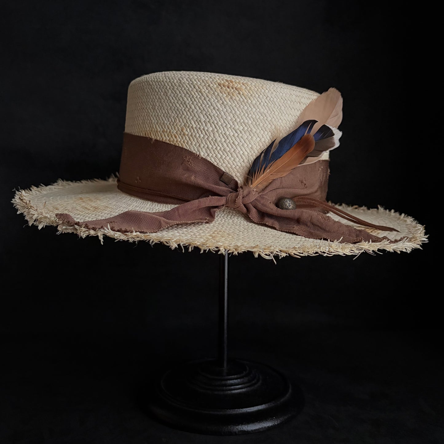 Relic Camel Flat Panama Hat