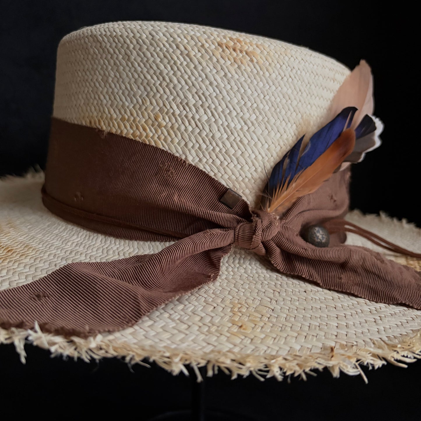 Relic Camel Flat Panama Hat