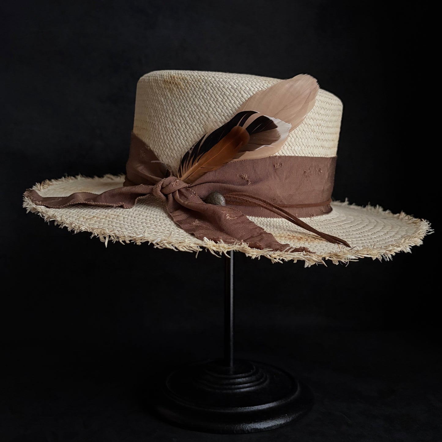 Relic Camel Flat Panama Hat