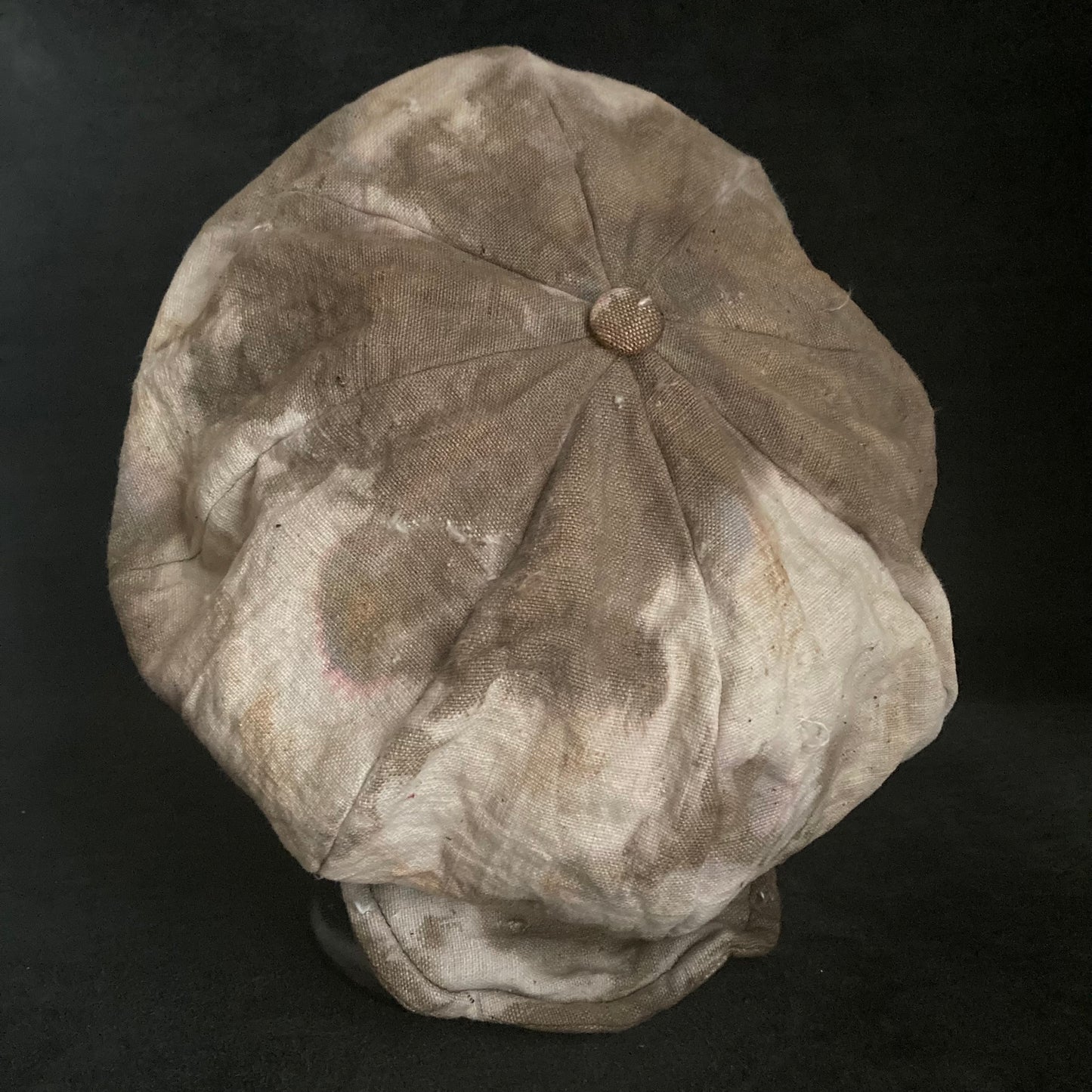 Big volume brown mura-zome KOFU casquette