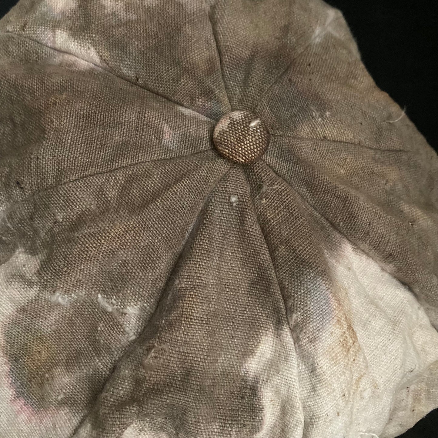 Big volume brown mura-zome KOFU casquette