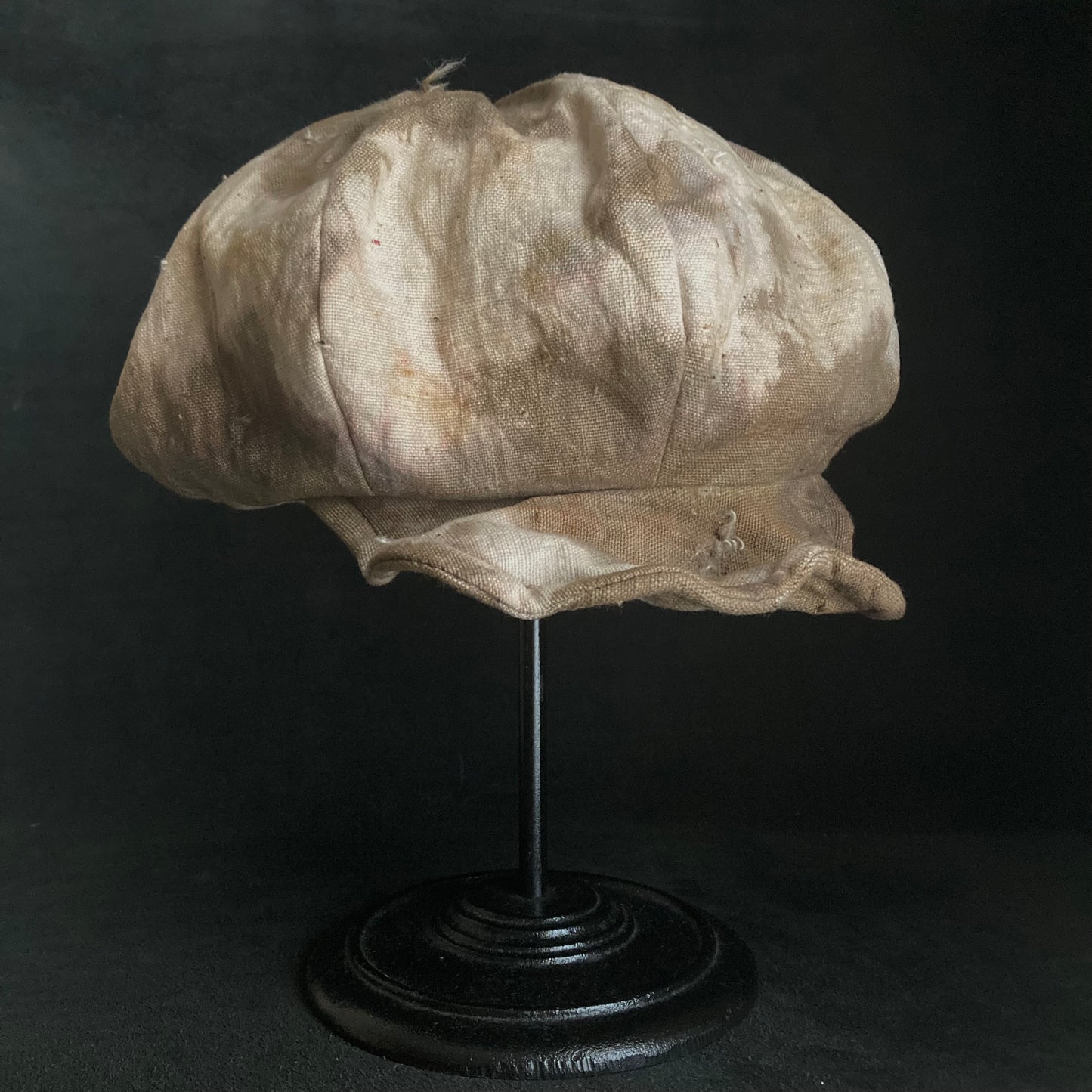 Big volume brown mura-zome KOFU casquette