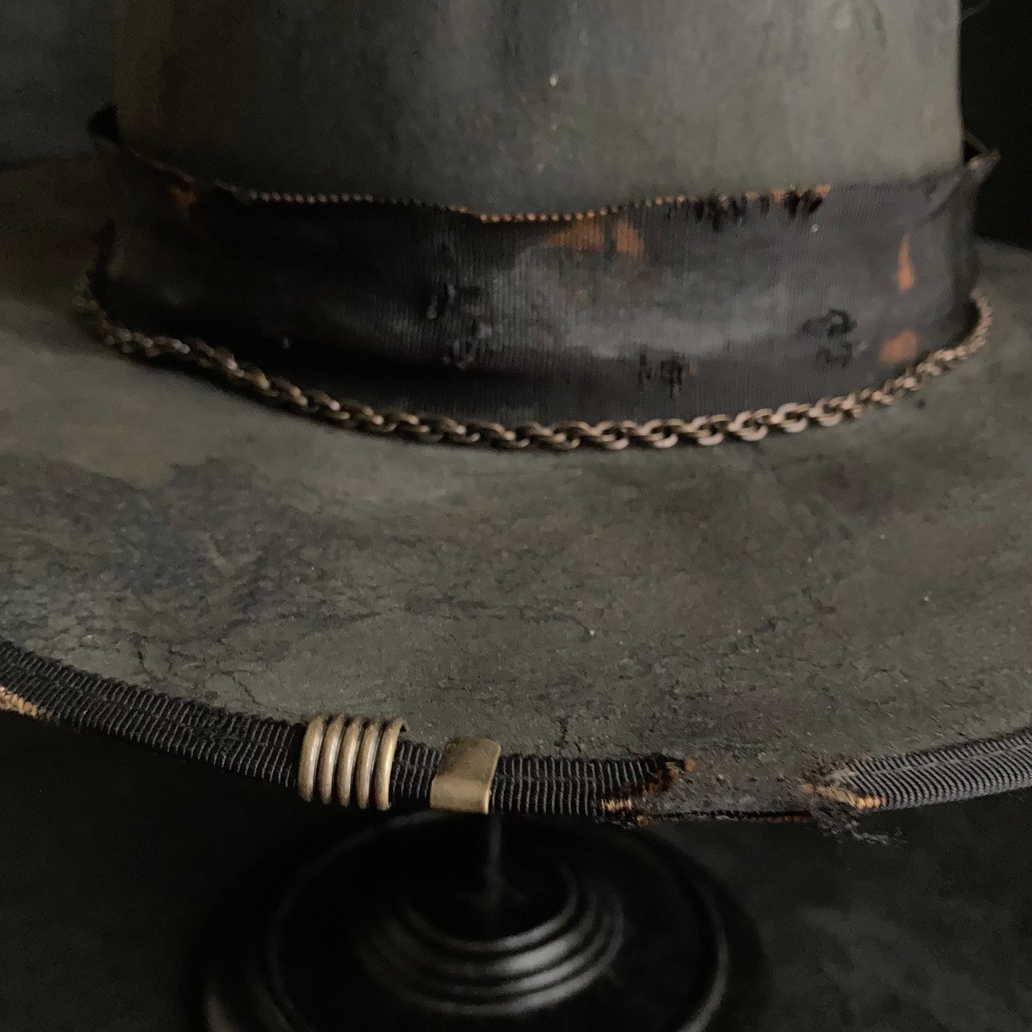 Charcoal darkness rich western hat