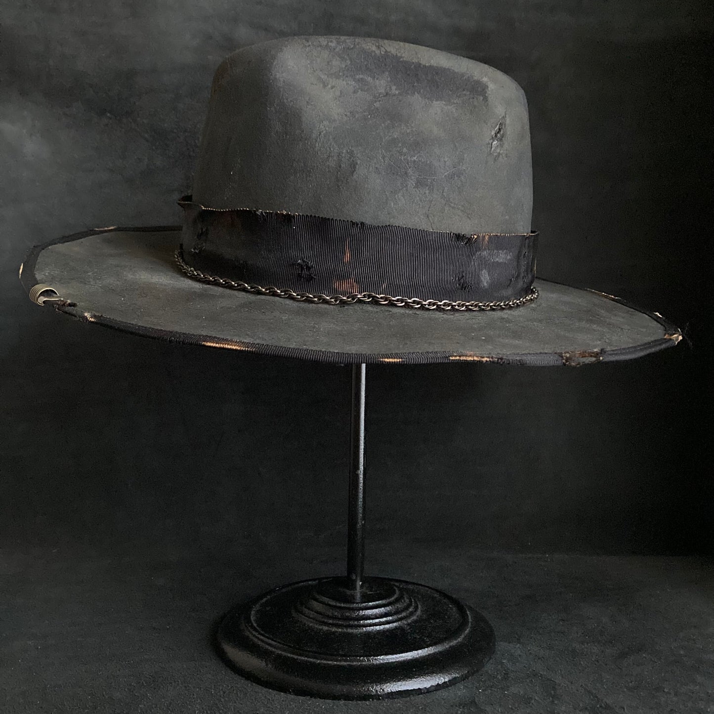 Charcoal darkness rich western hat