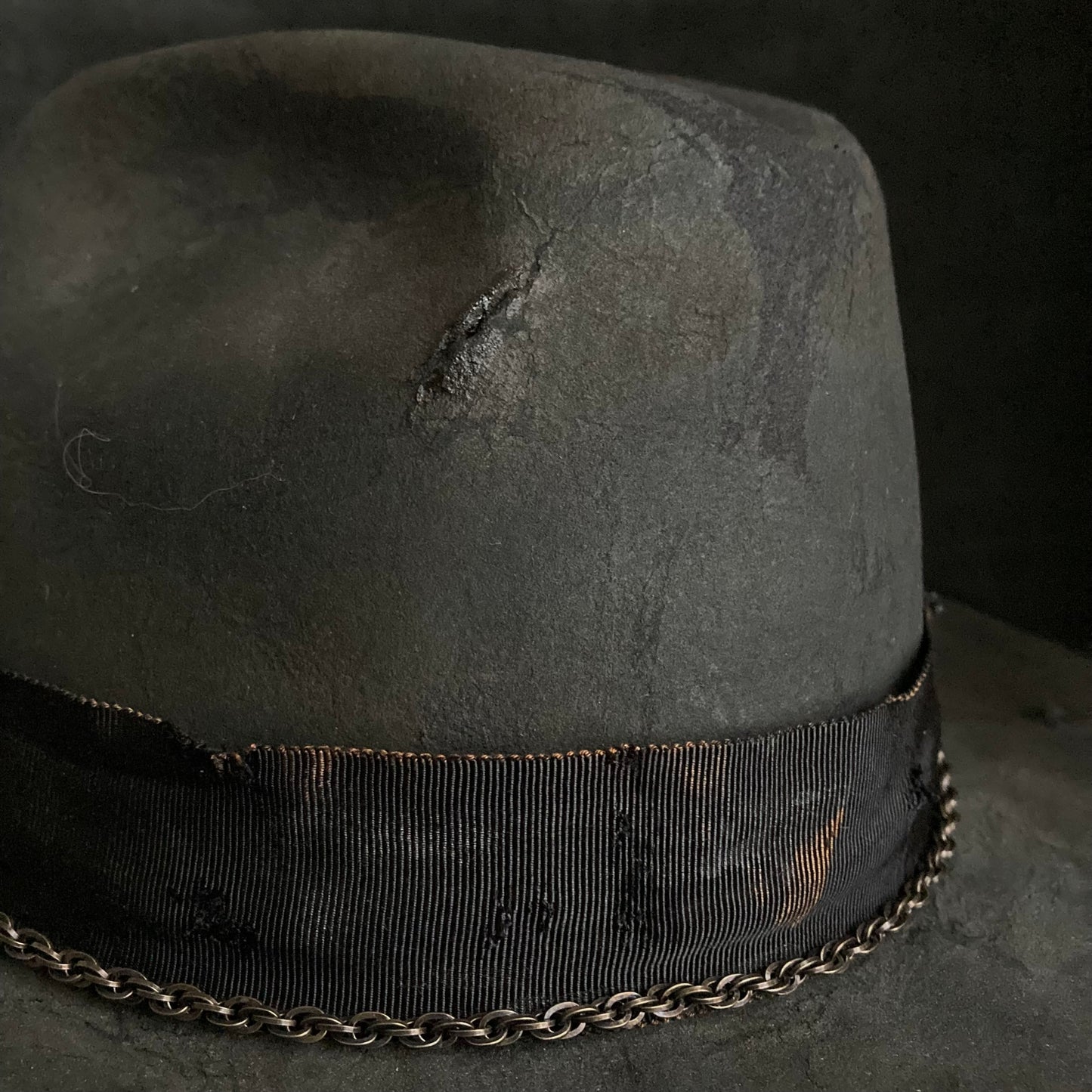 Charcoal darkness rich western hat