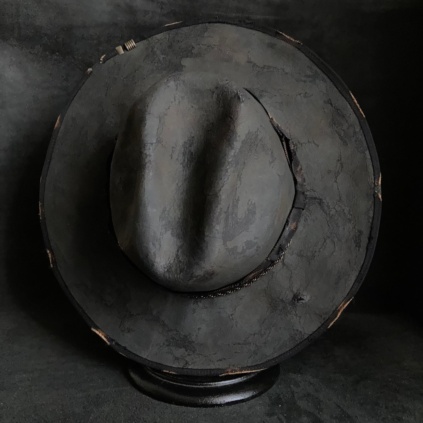 Charcoal darkness rich western hat